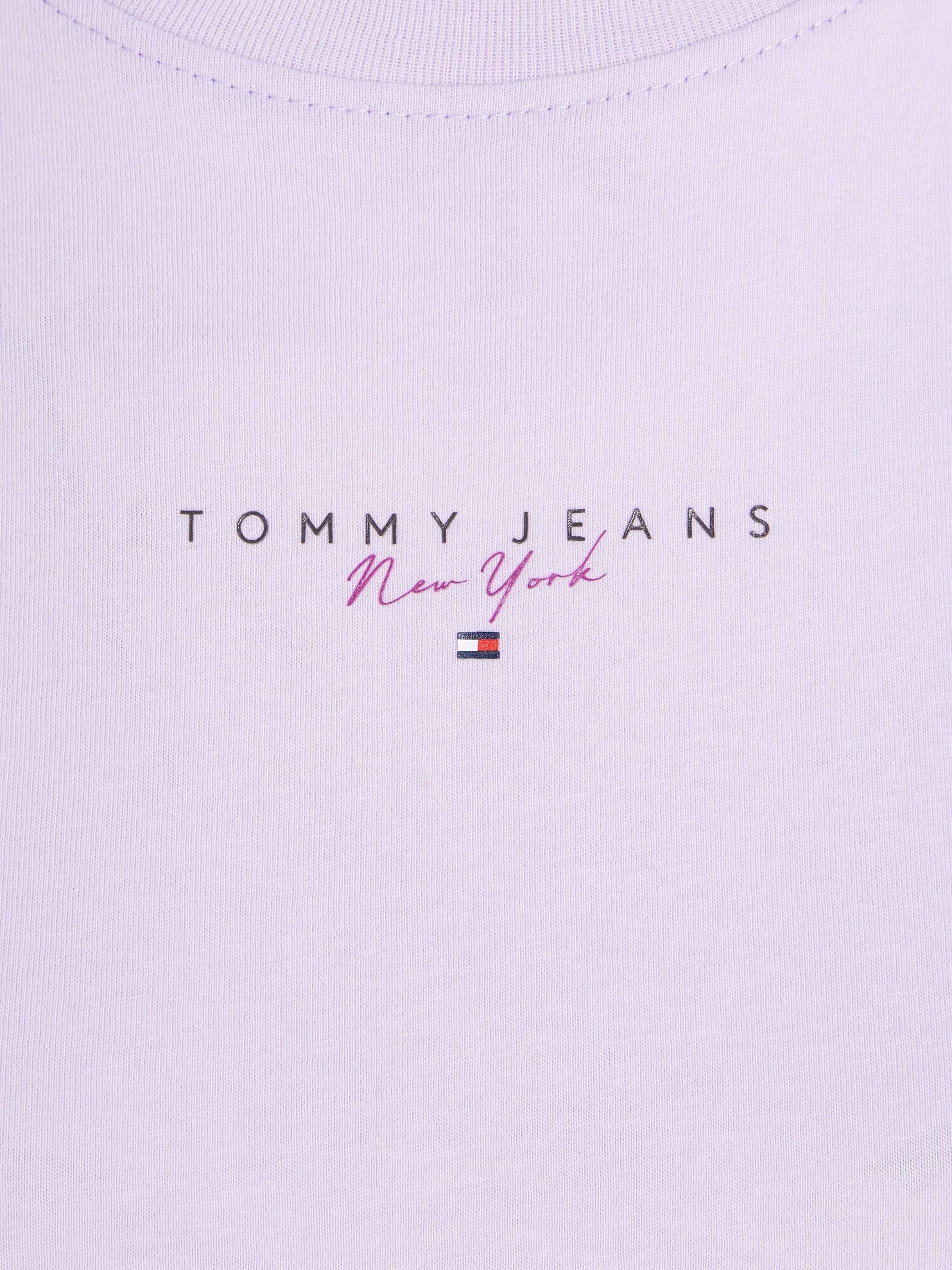 Tommy Jeans Rundhalsshirt »TJW REG ESSENTIAL LOGO + TEE EXT«, mit Tommy Jeans Logo-Schriftzug