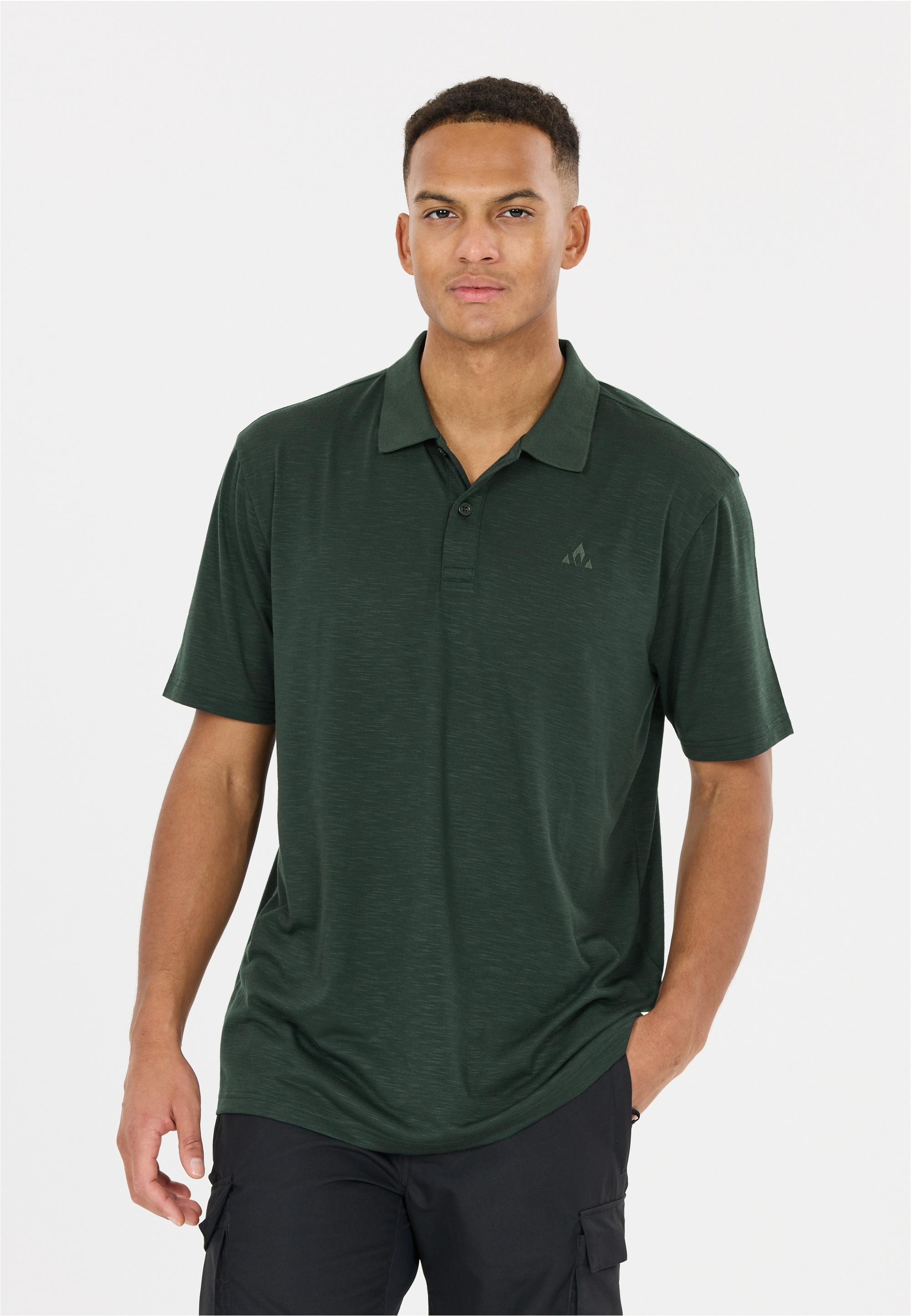 WHISTLER Langarm-Poloshirt "Vale" aus leichtem Material