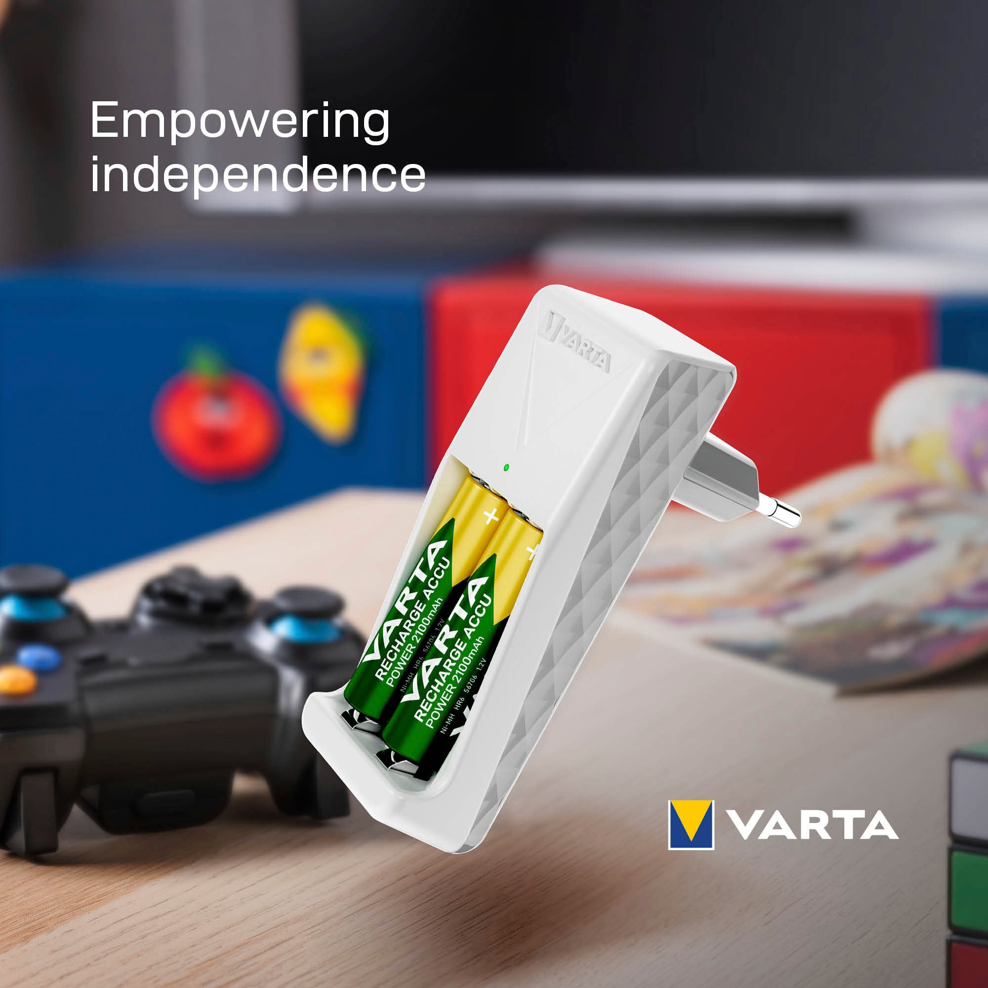 VARTA Batterie-Ladegerät »Mini Charger«, (1 St.)