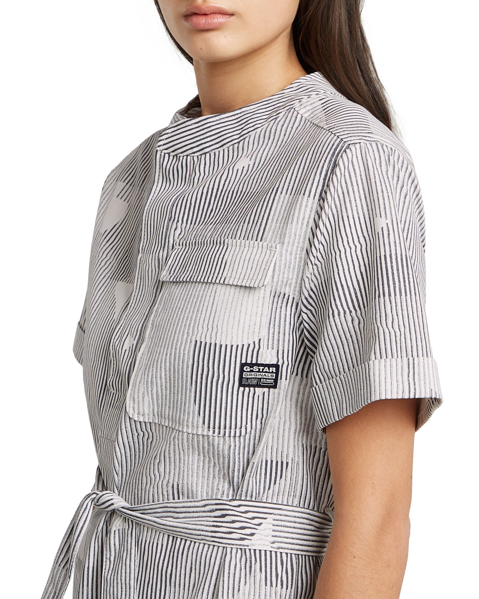 G-STAR Bodykleid »Belted Dress Side Slits«