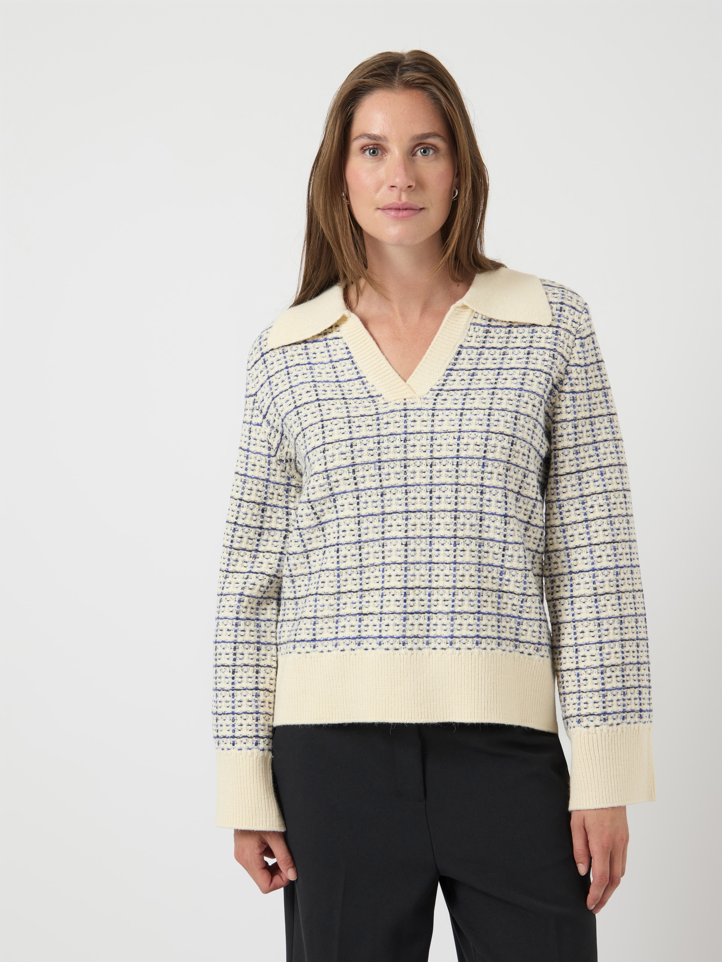 Y.A.S Strickpullover "YASLIVIA LS V-NECK KNIT PULLOVER NOOS" günstig online kaufen