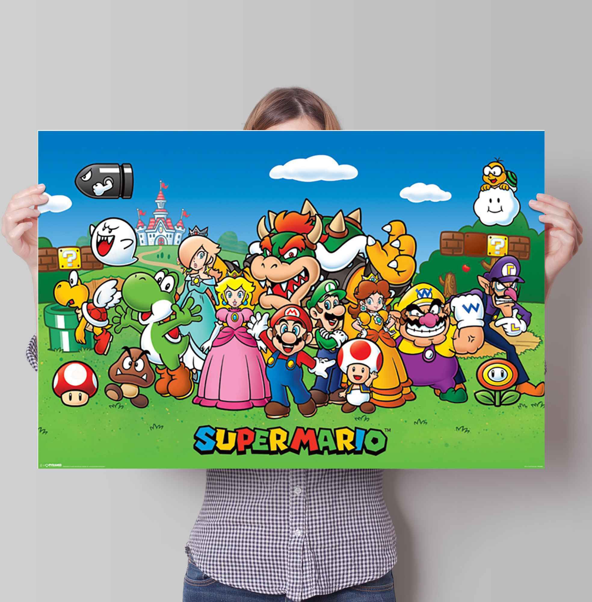 Reinders! Poster »Poster Super Mario«, Comic, (1 St.) kaufen | BAUR