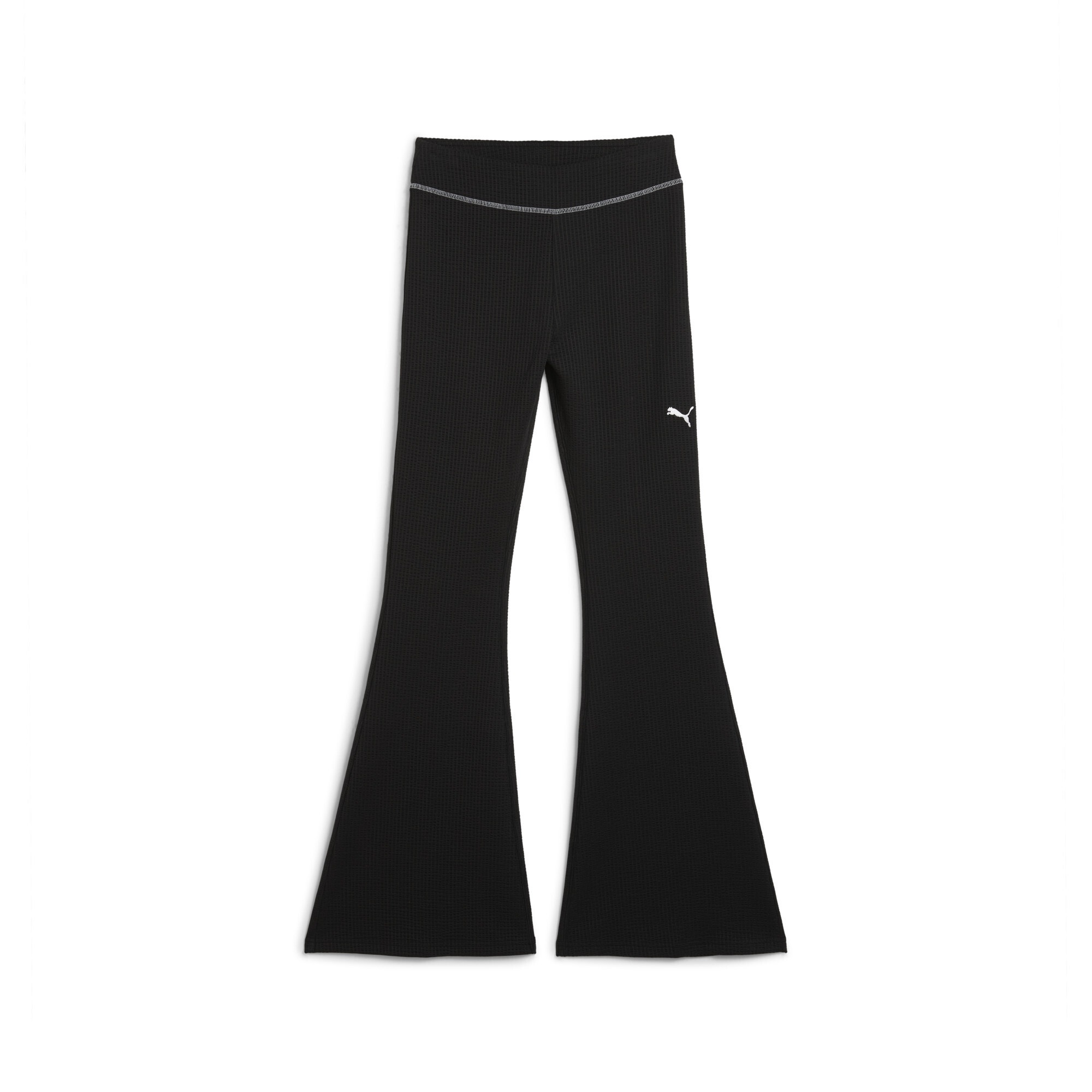 PUMA Leggings "DARE TO Strukturierte ausgestellte Leggings Damen"