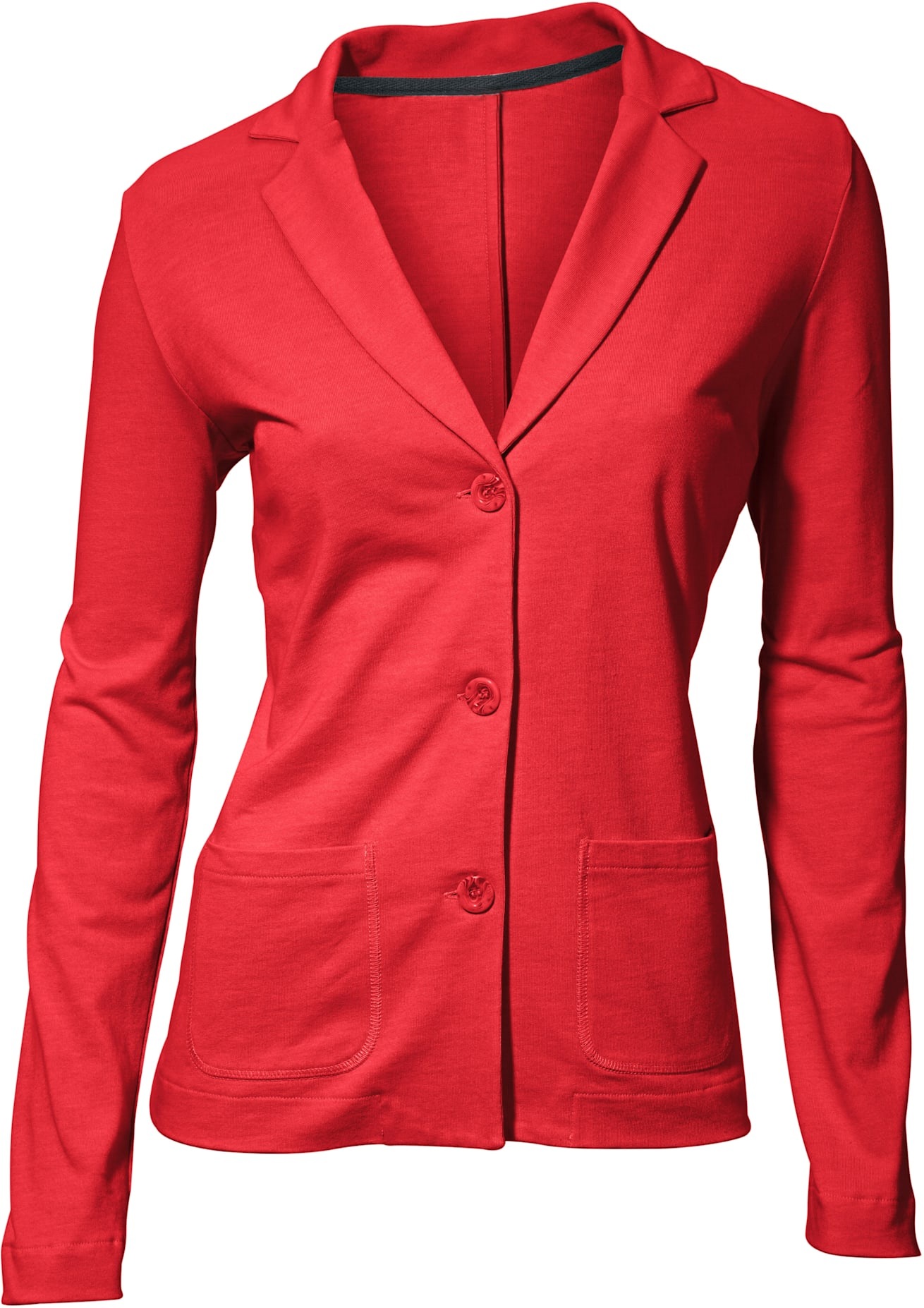 HEINE Jersey Blazer Coral Size 40 3