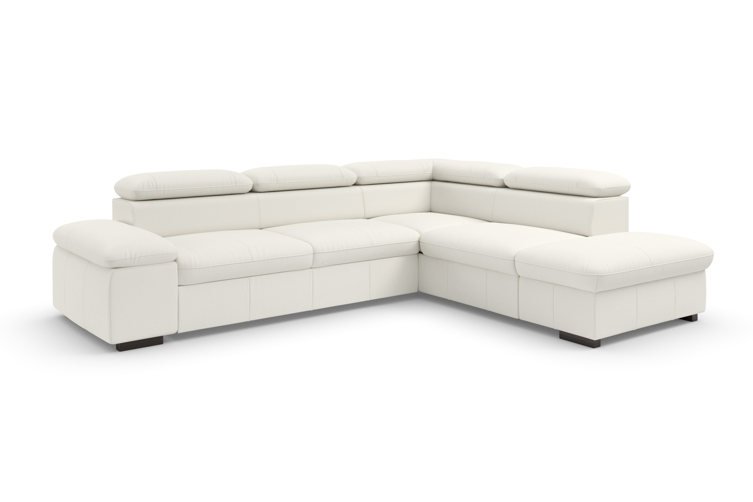 Home affaire Ecksofa »Alberto L-Form«, mit Kopfteilverstellung, wahlweise mit Bettfunktion