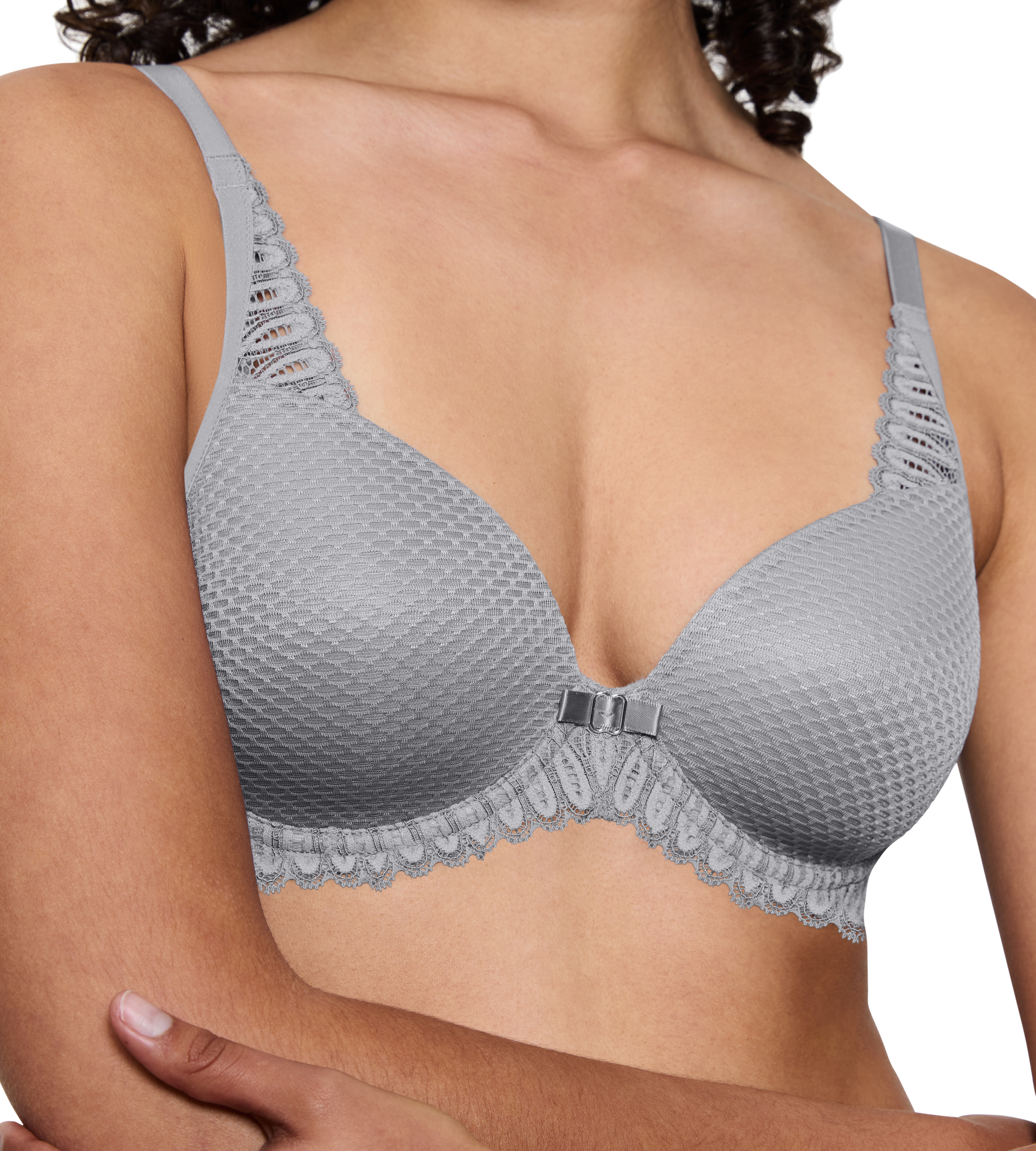 Triumph Bügel-BH »Aura Spotlight T«, moderne Spitze, weich, elastisch, leicht gepolstert, Spacer-Cups