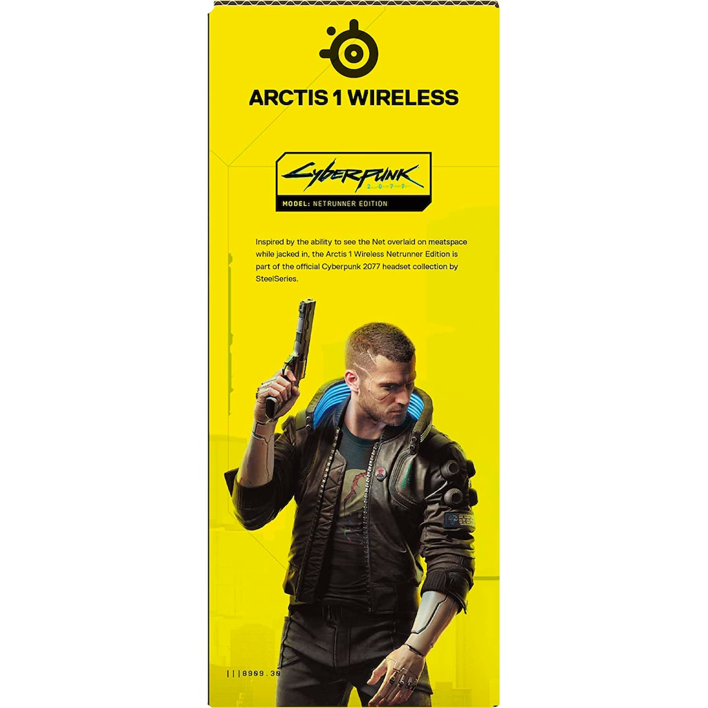 SteelSeries Gaming-Headset »Arctis 1 wireless Cyberpunk 2077 Edition«