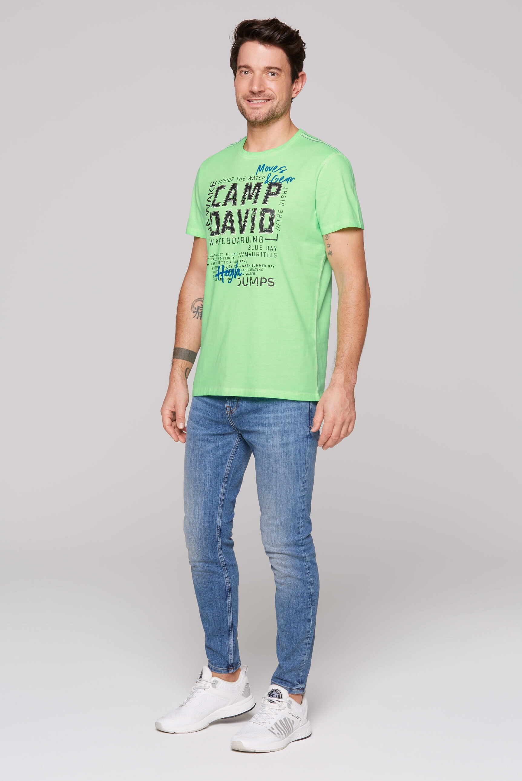 Thumbnail - CAMP DAVID Rundhalsshirt, aus Baumwolle