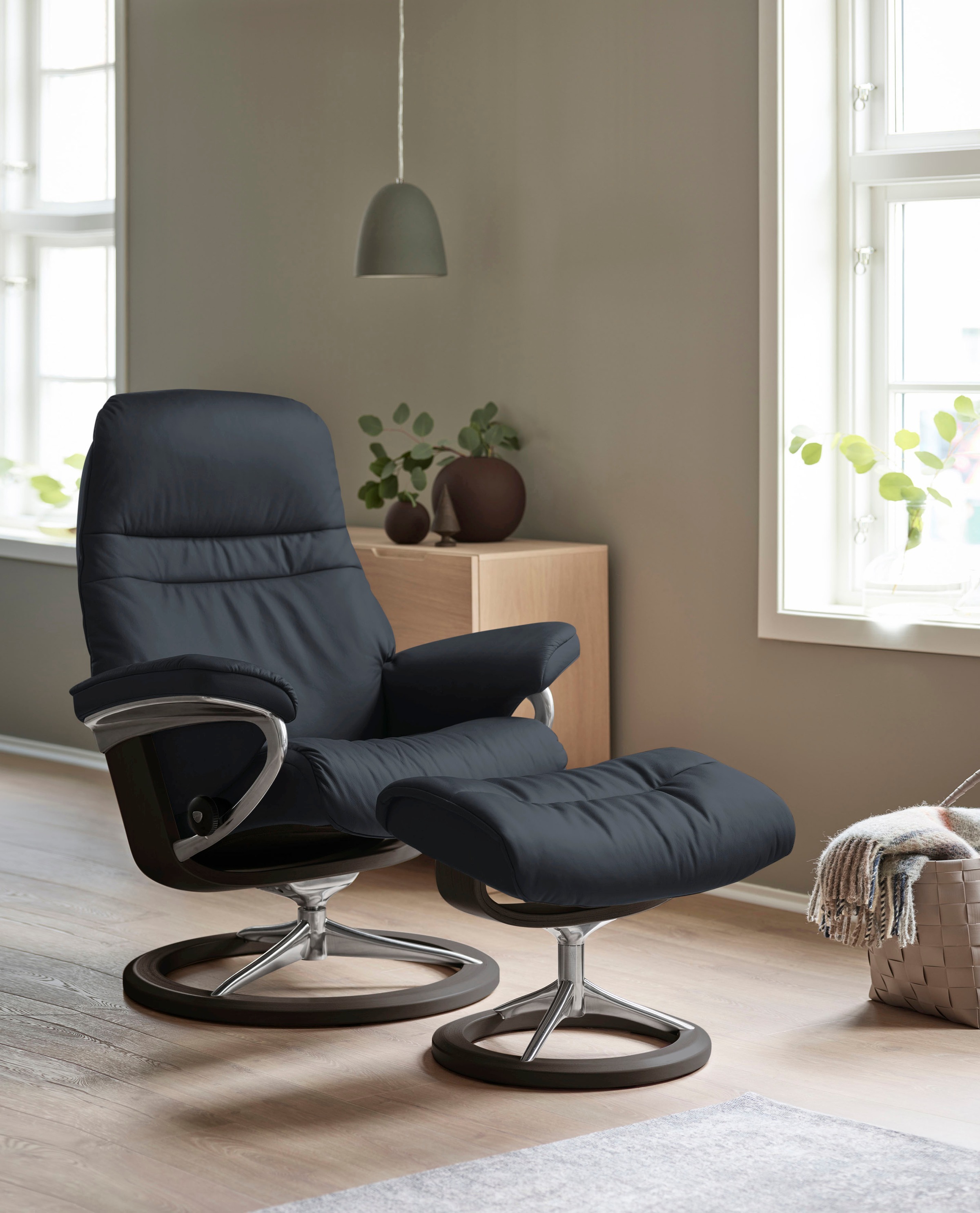 Stressless® Relaxsessel »Sunrise«, mit Signature Base, Größe S, Gestell Wenge