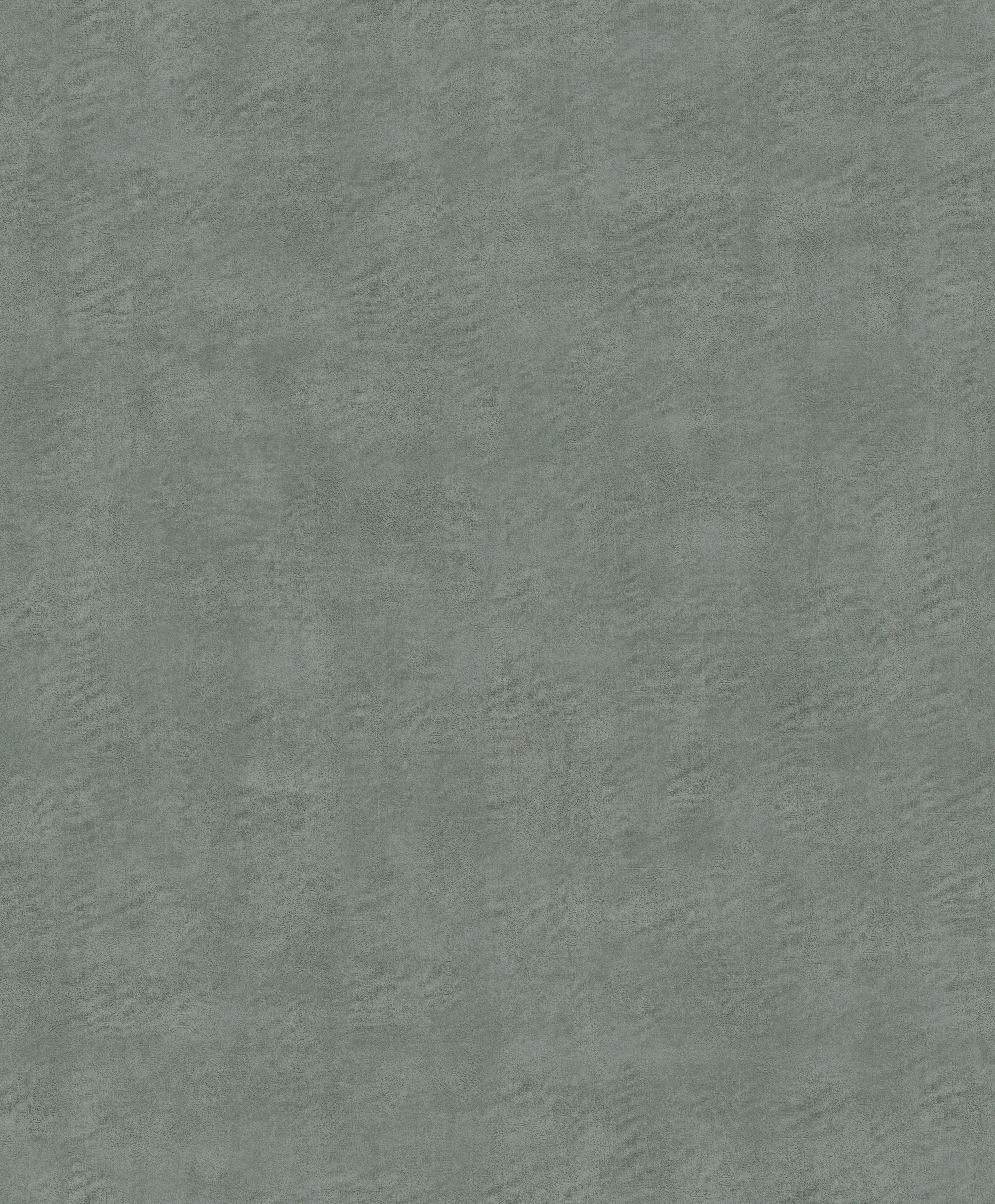 WOW Vliestapete "Beton Uni" Steinoptik geprägt Grün - 10m x 52cm