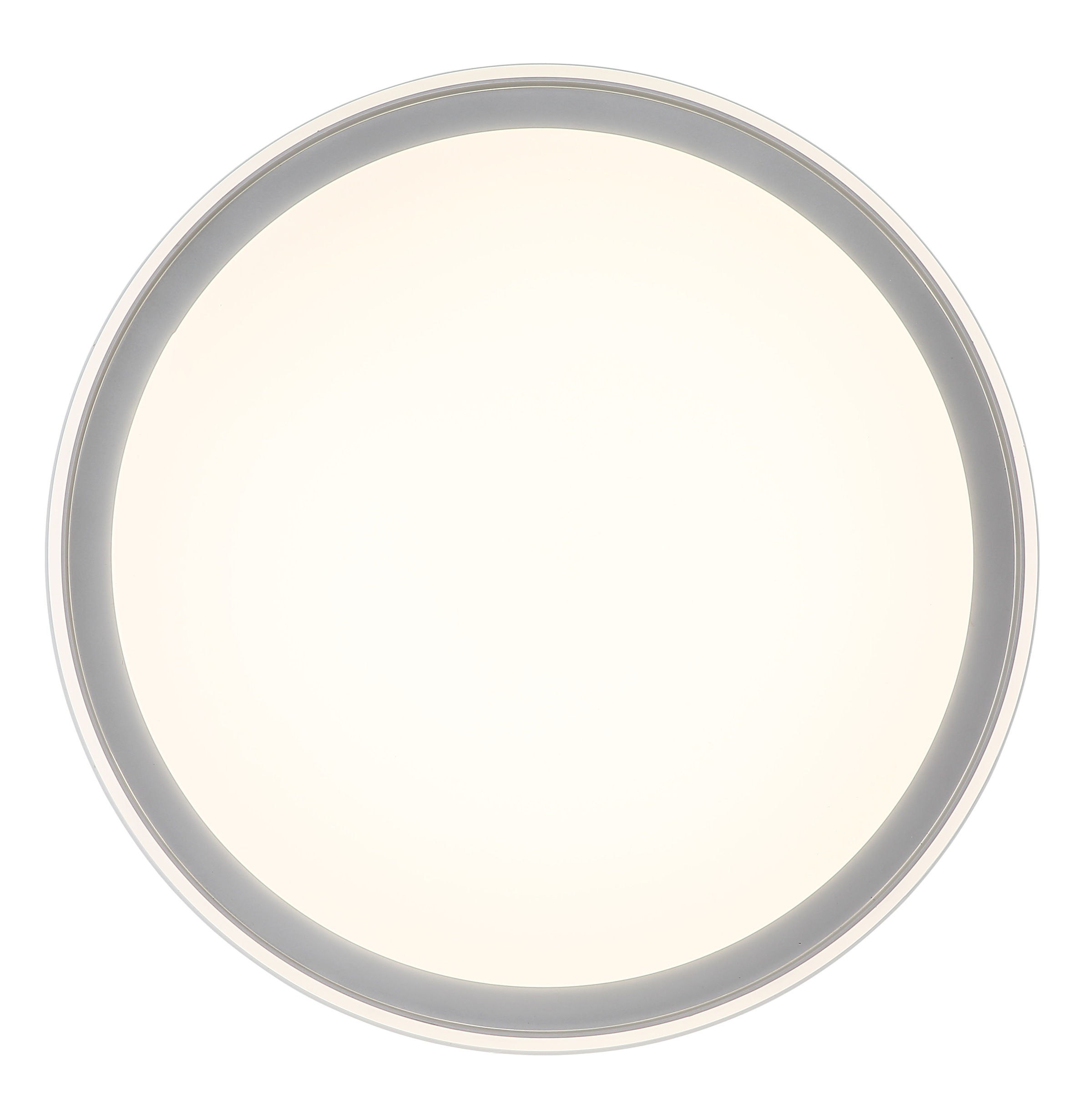 GLOBO LIGHTING Deckenleuchte »JANICE« LED-Modul 1 Stk. Dimmbarer weißer LED-Deckenleuchte mit RGB Farbwechsler