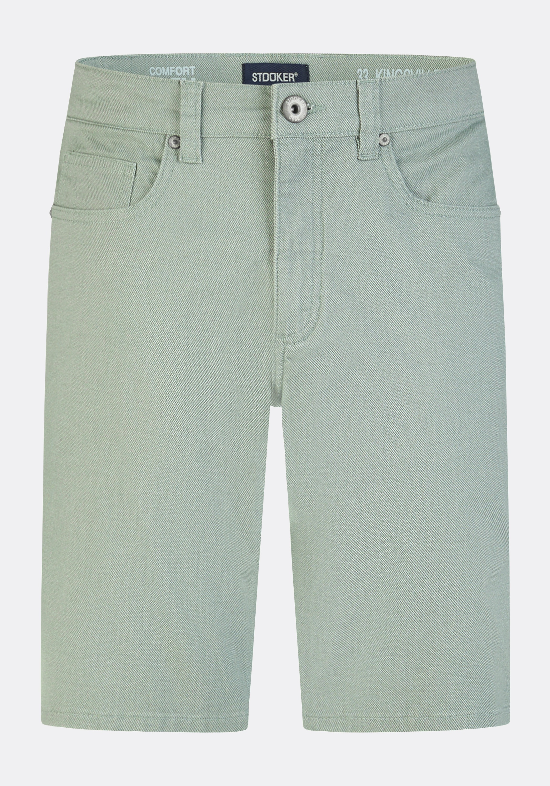 Stooker Men Bermudas »5-Pkt Style Summer Denim Bermudas«  Sommer Straight Fit Casual Stretchdenim für Herren