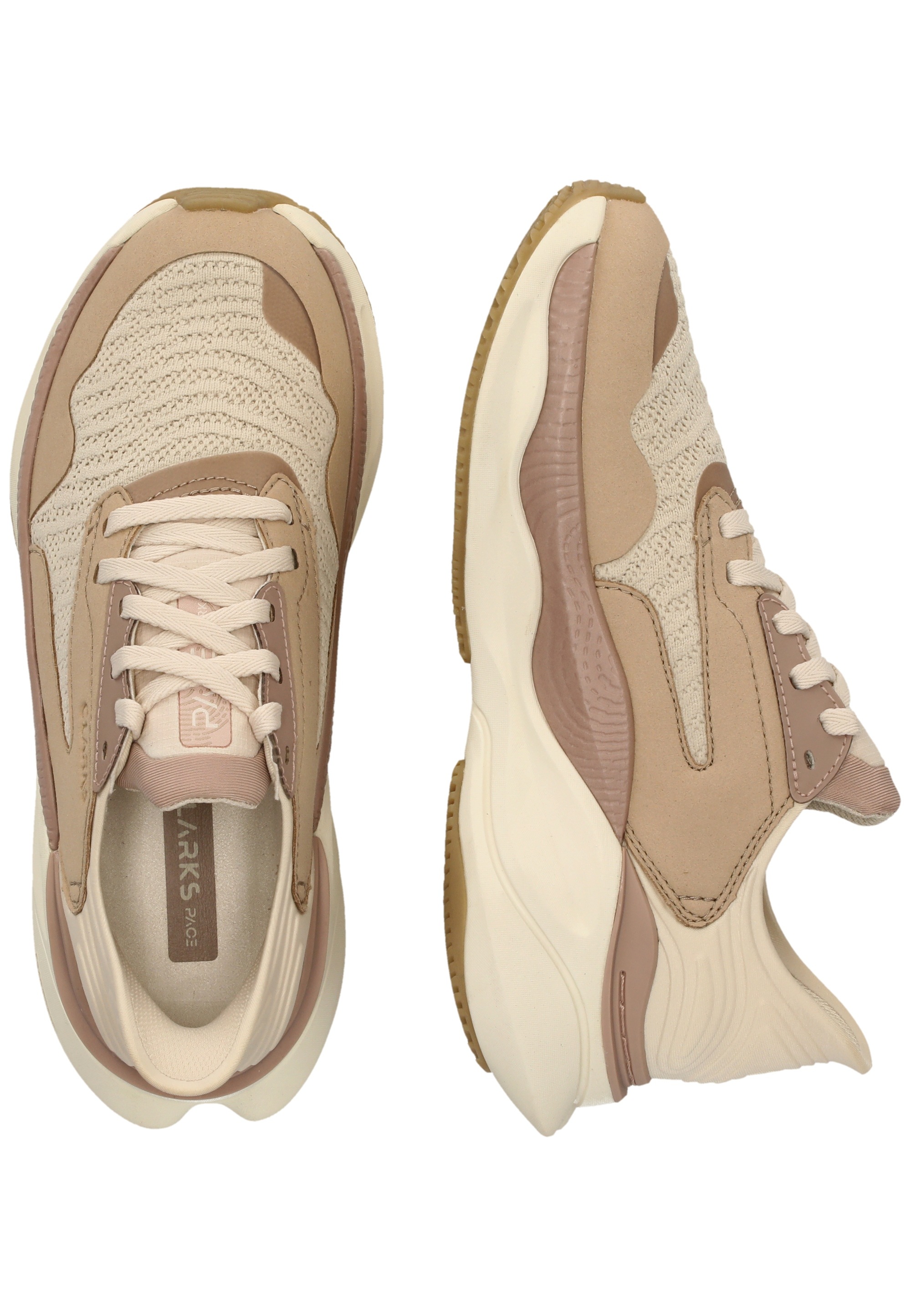 Clarks Sneaker »Clarks Pace«  mit weichem Fußbett