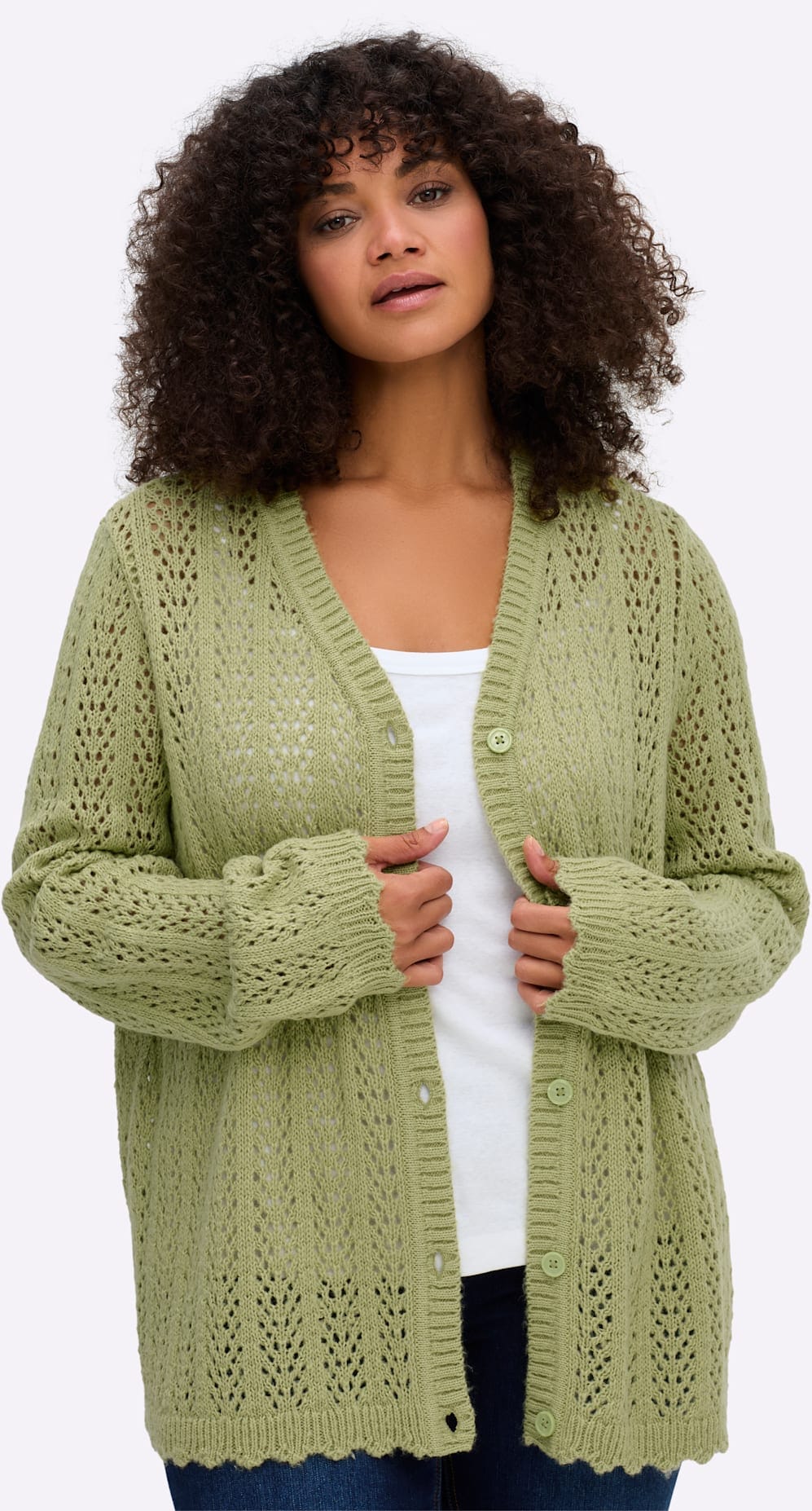 Sheego Strickjacke günstig online kaufen