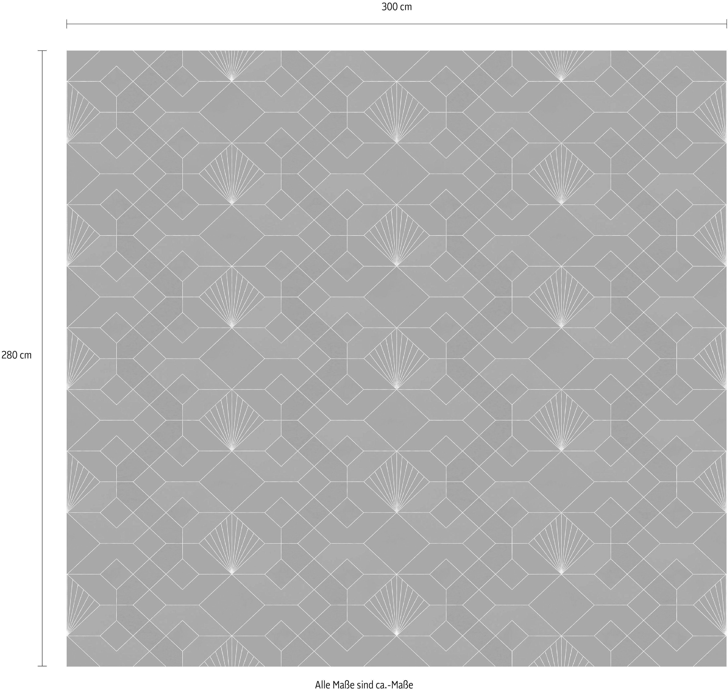 Komar Vliestapete »Digitaldruck Vlies -  Coquilles Mer - Größe 300 x 280 cm« bedruckt glatt Wohnzimmer, Schlafzimmer