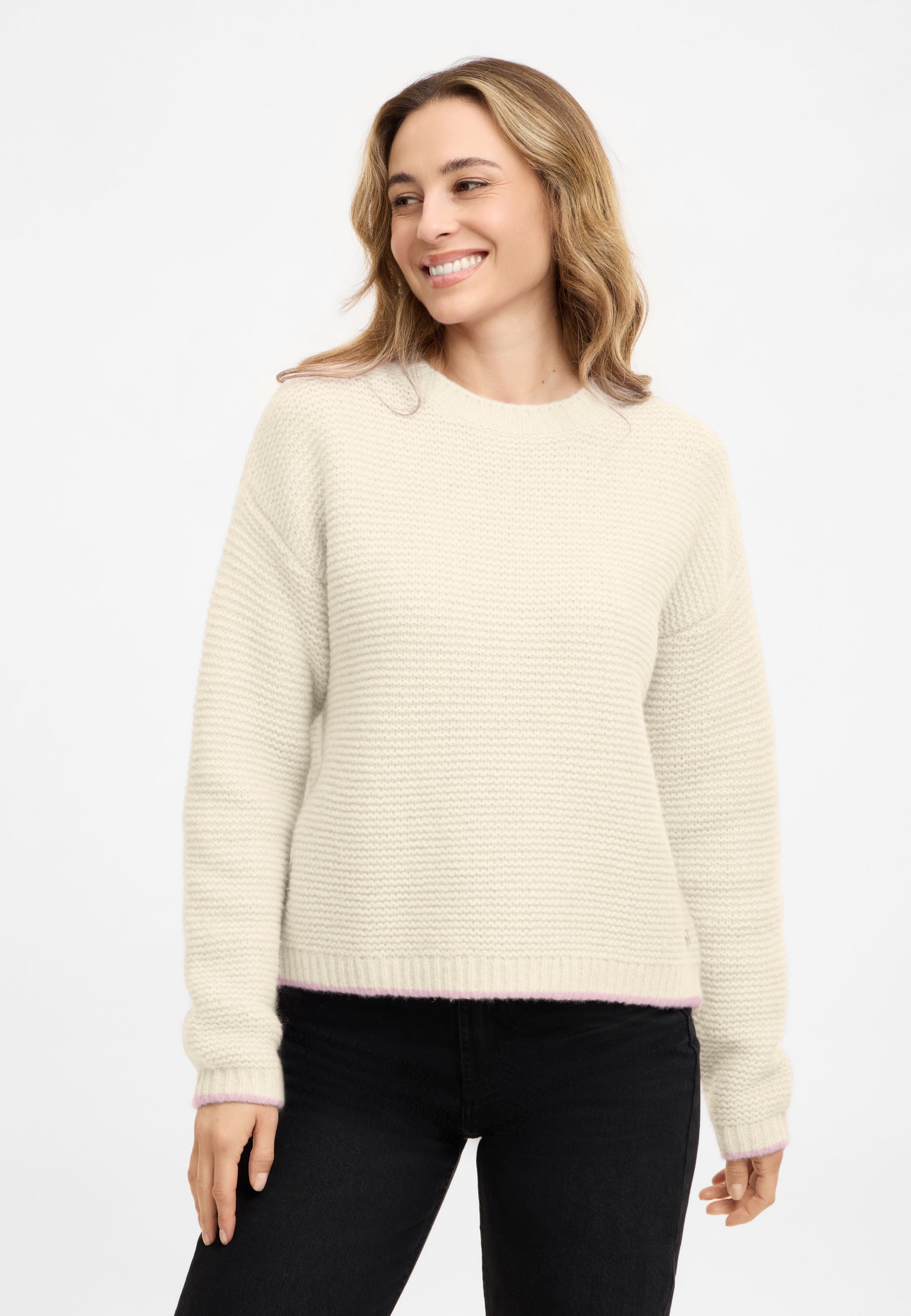 Frieda & Freddies "Frieda & Freddies Pullover mit Zopfstrickdetail"