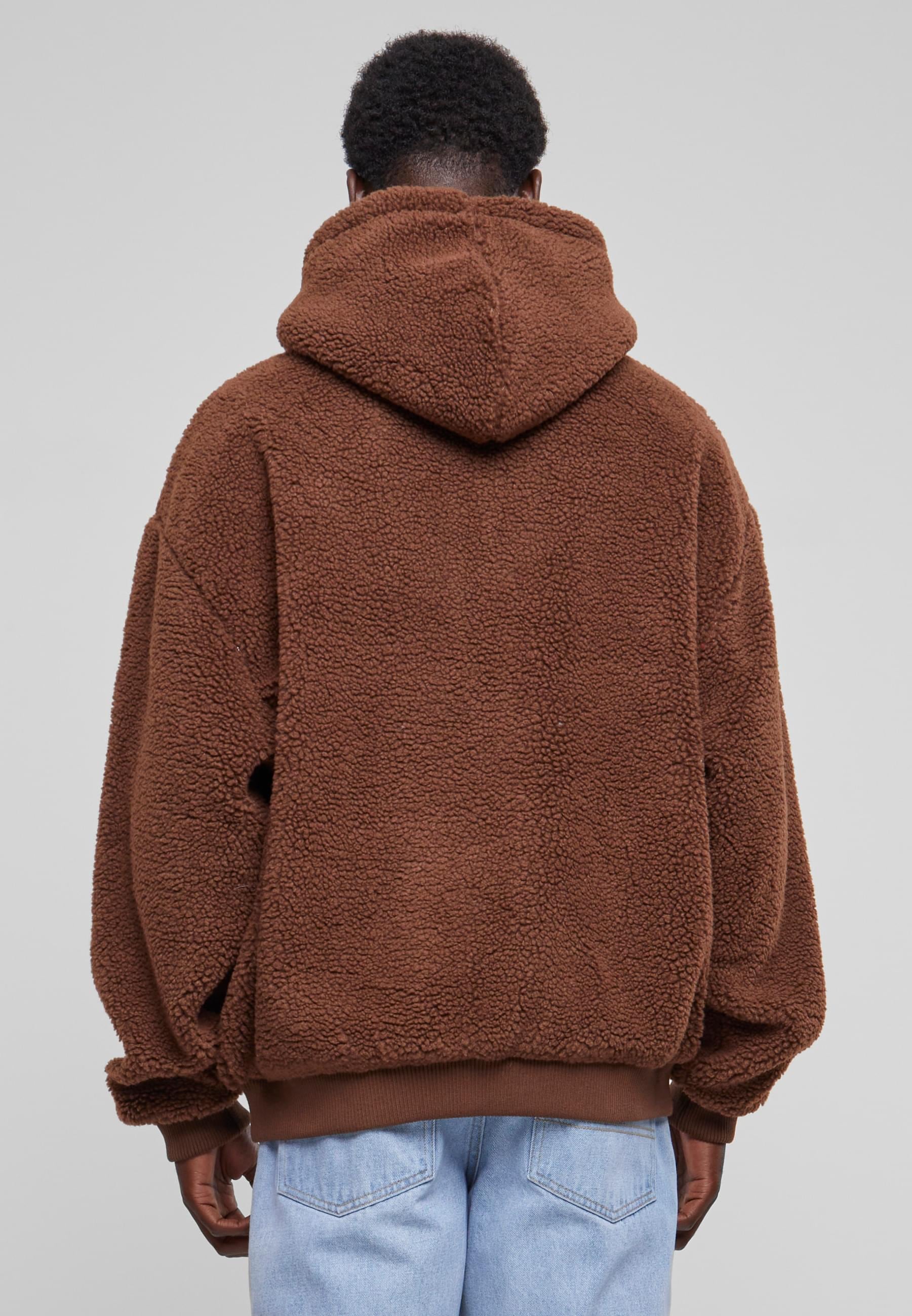 Karl Kani Longsleeve »Karl Kani Herren KM233-019-1 KK Varsity Teddy Full Zip Hoodie«, (1 tlg.)