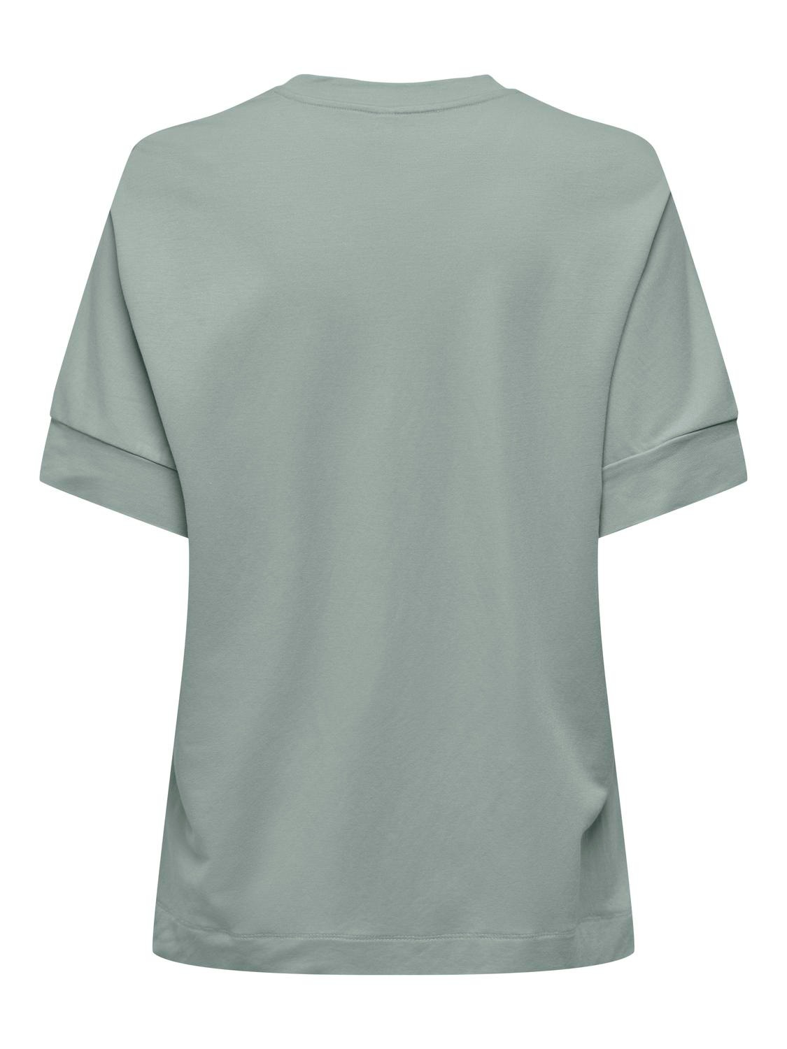 ONLY Kurzarmshirt "ONLJANY S/S O-NECK PRINT TOP BOX JRS" Viskosemischung, r günstig online kaufen