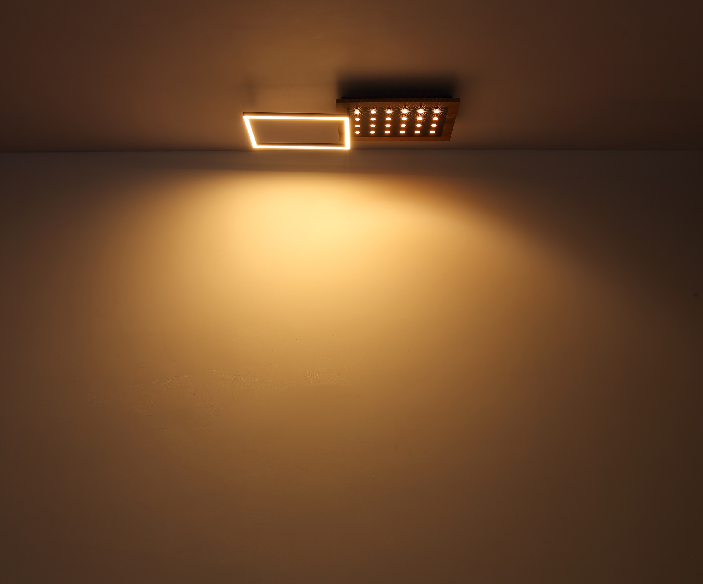 GLOBO LIGHTING LED Deckenleuchte »JIMBO«, Leuchtmittel LED-Modul | LED fest integriert, Deckenlampe/Wohnzimmer/Schlafzimmer/modern
