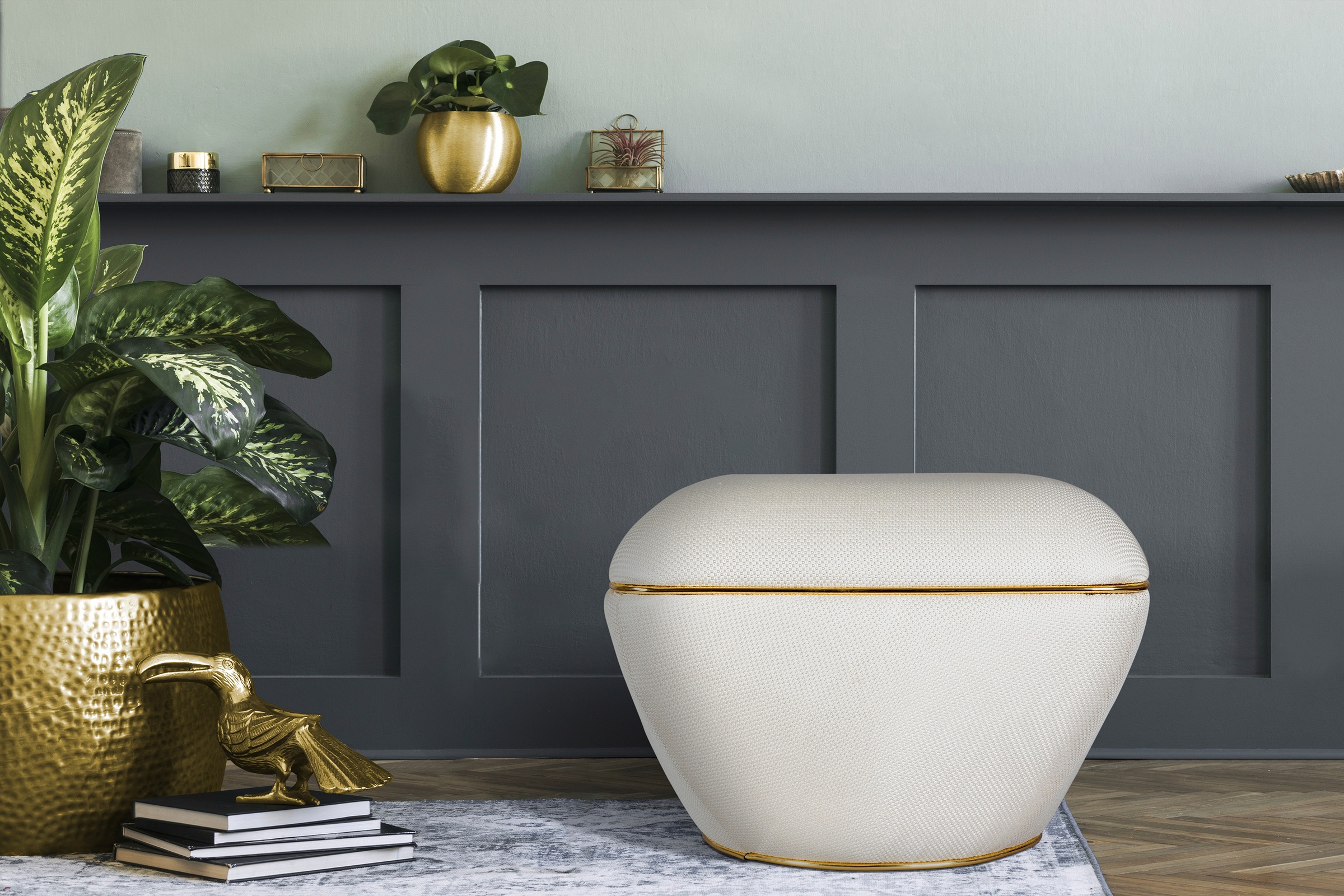 Kayoom "Hocker Contessa 125, vielseitig einsetzbarer Allrounder, elegante F günstig online kaufen