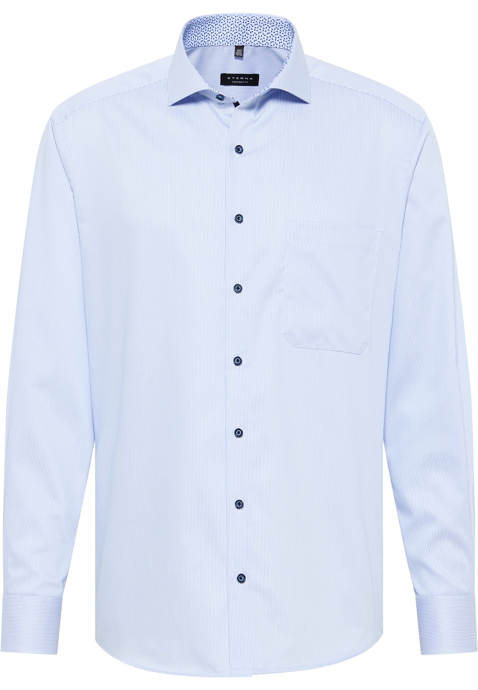 Eterna Langarmhemd »COMFORT FIT« NON IRON (bügelfrei)