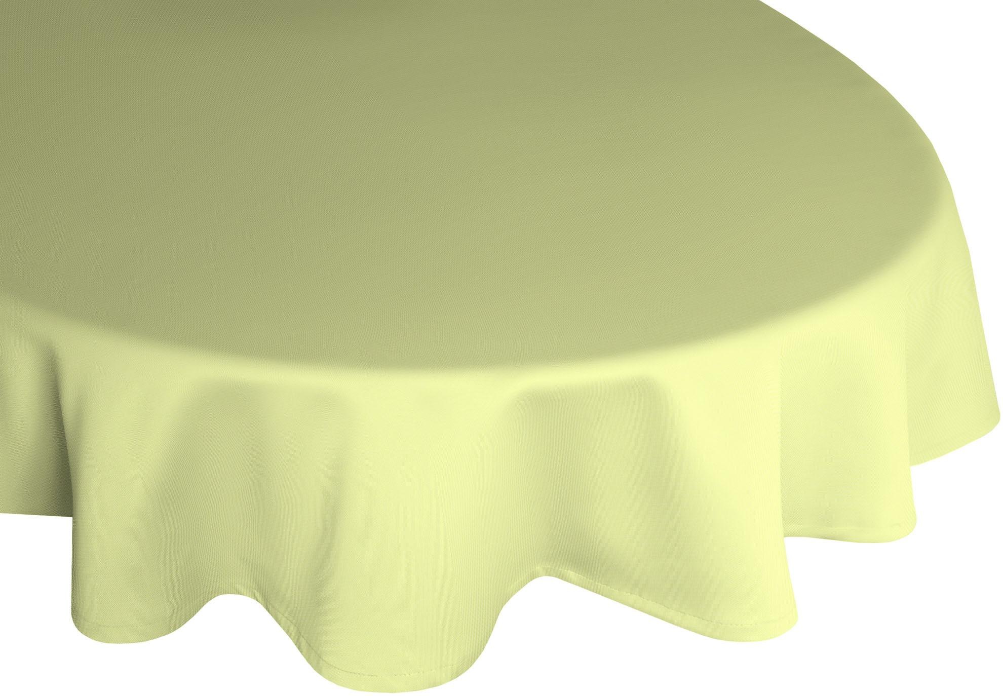 Adam Tischdecke "Uni Collection Light" aus 100% Bio-Baumwolle
