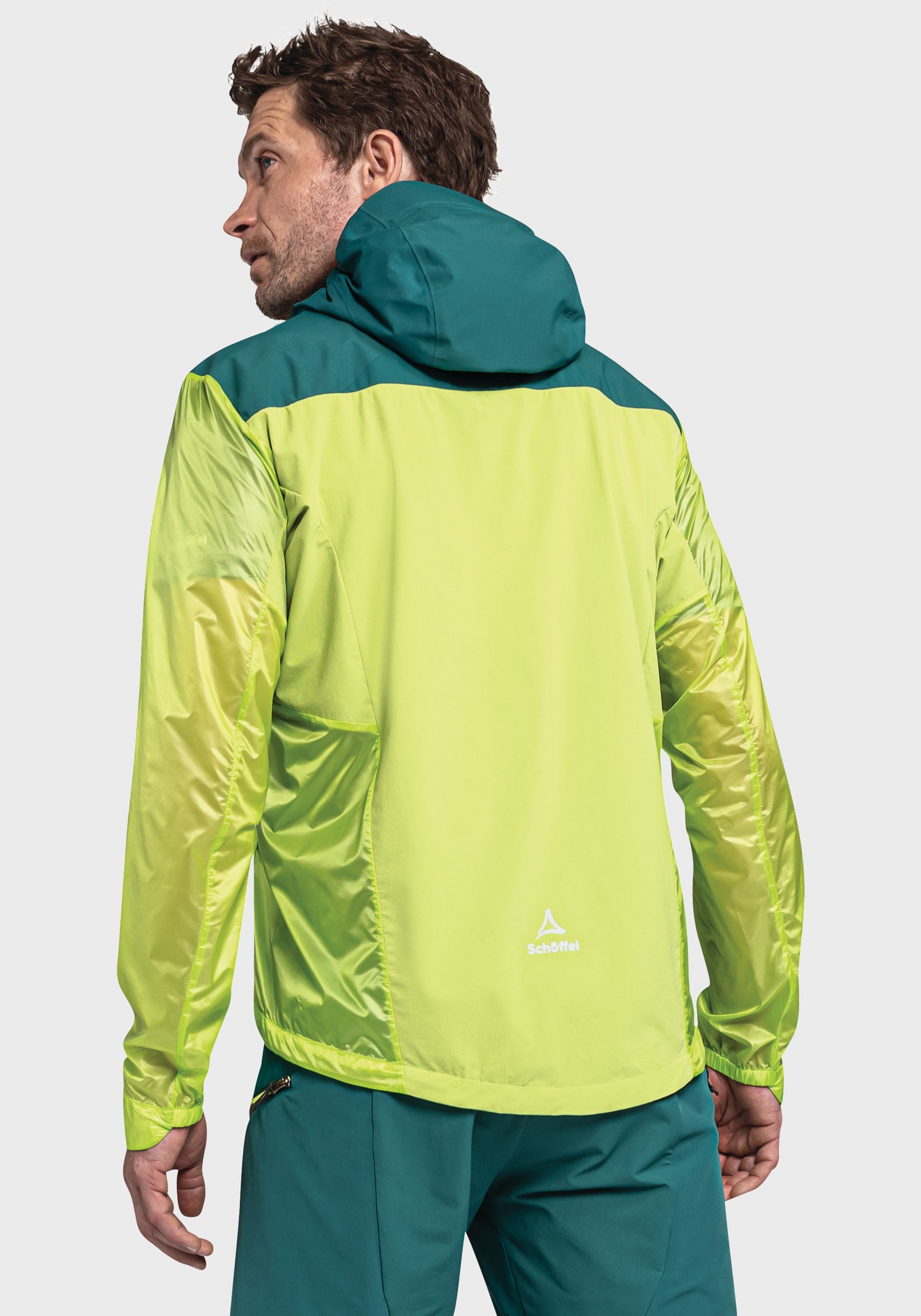 Schöffel Outdoorjacke »Hybrid Jkt Flow Trail M«, mit Kapuze
