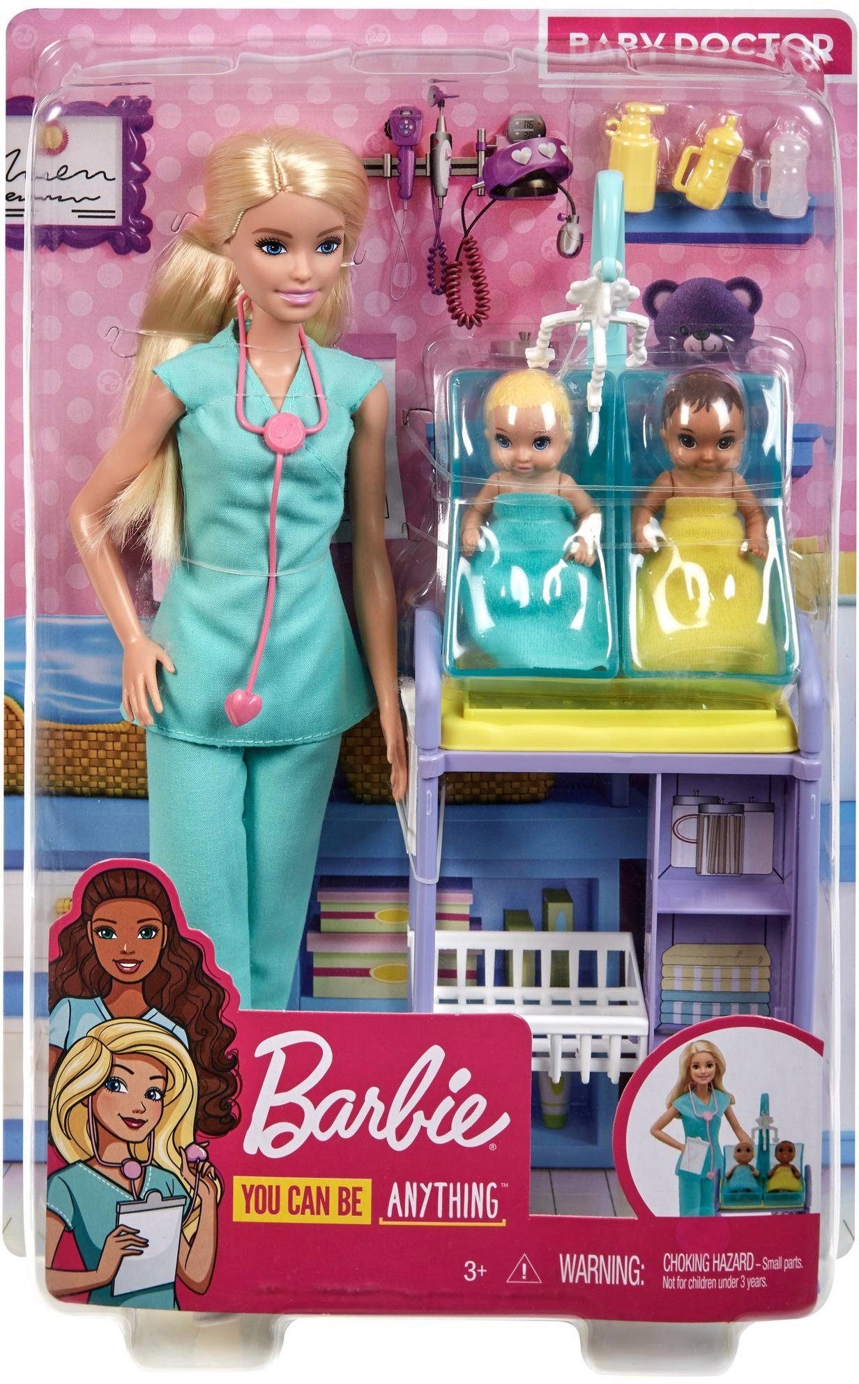 Barbie Anziehpuppe »Kinderärztin, blond«