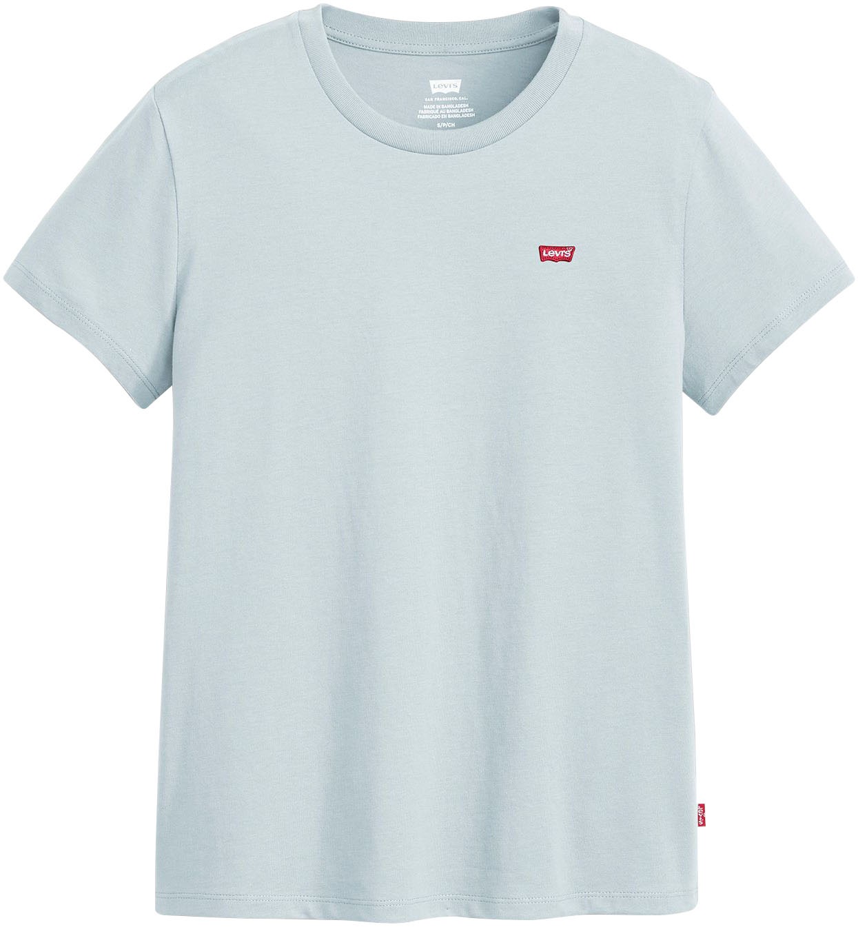 Thumbnail - Levis T-Shirt "Mini-Logo" Packung, 2 Stk. mit kleiner Markenlogo-Stickerei auf der Brust