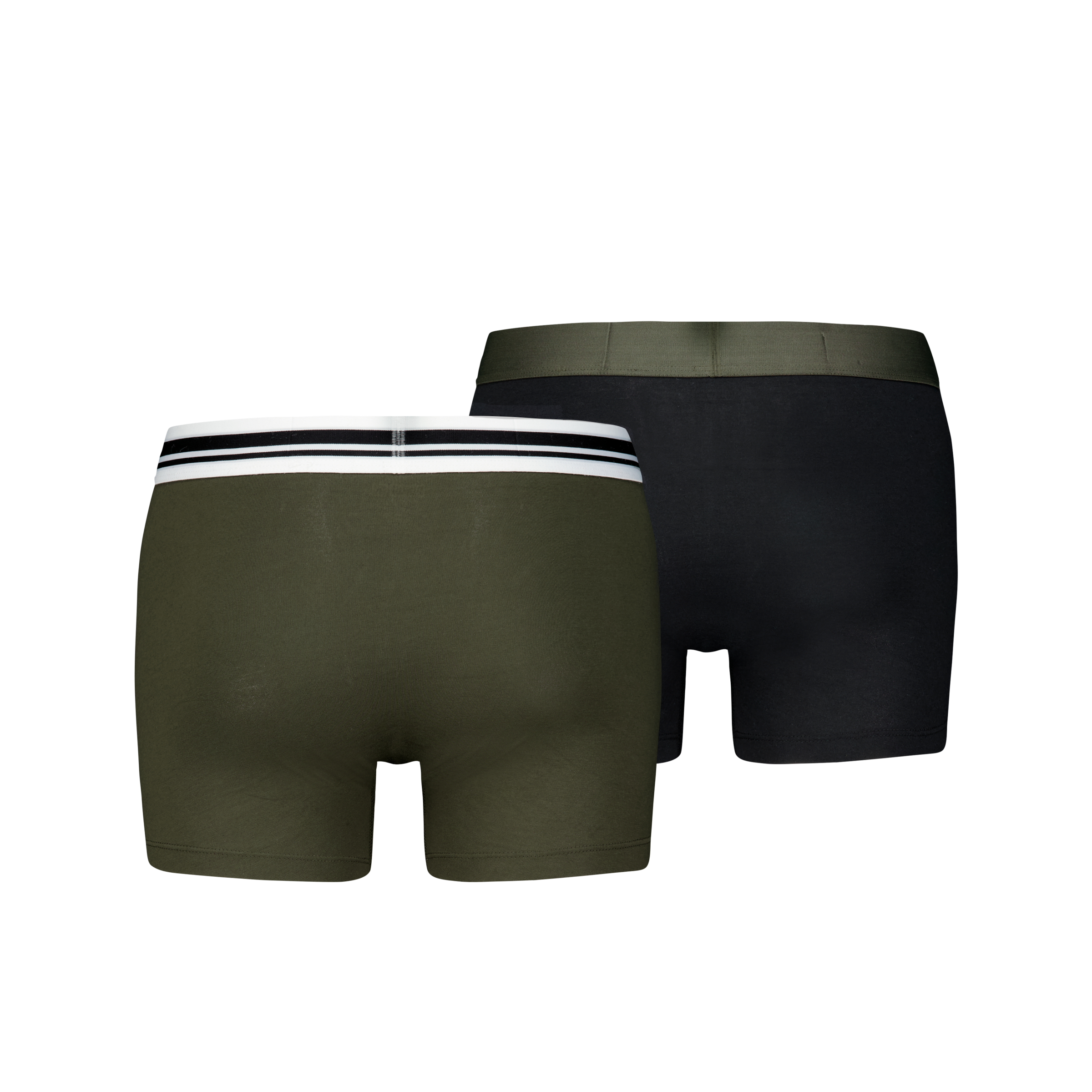 PUMA Boxershorts »PUMA MEN EVERYDAY PLACED LOGO BOXERS 2P«, (2er Pack), mit elastischem Logobund