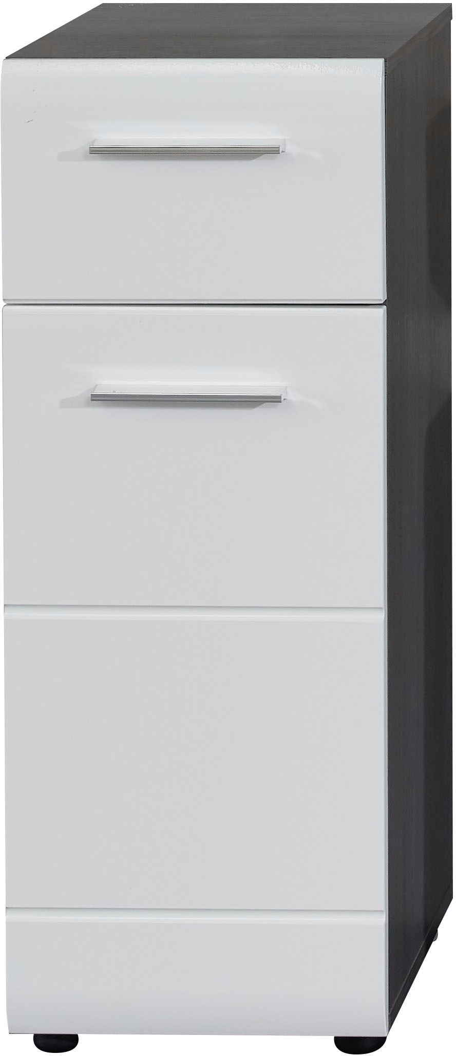 welltime Unterschrank »Sovana« Badkommode mit Hochglanzfront und 1 Schublade - (B/T/H) 30/31/80 cm