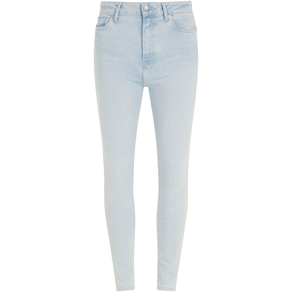 Tommy Hilfiger Skinny-fit-Jeans »TH FLEX HARLEM U SKINNY HW KAI«, in blauer Waschung