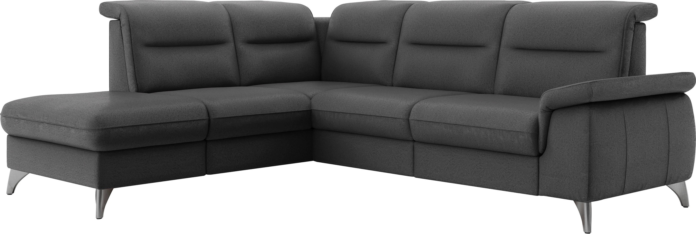 sit&more Ecksofa »Astoria L-Form«, wahlweise mit motorischer Relaxfunktion