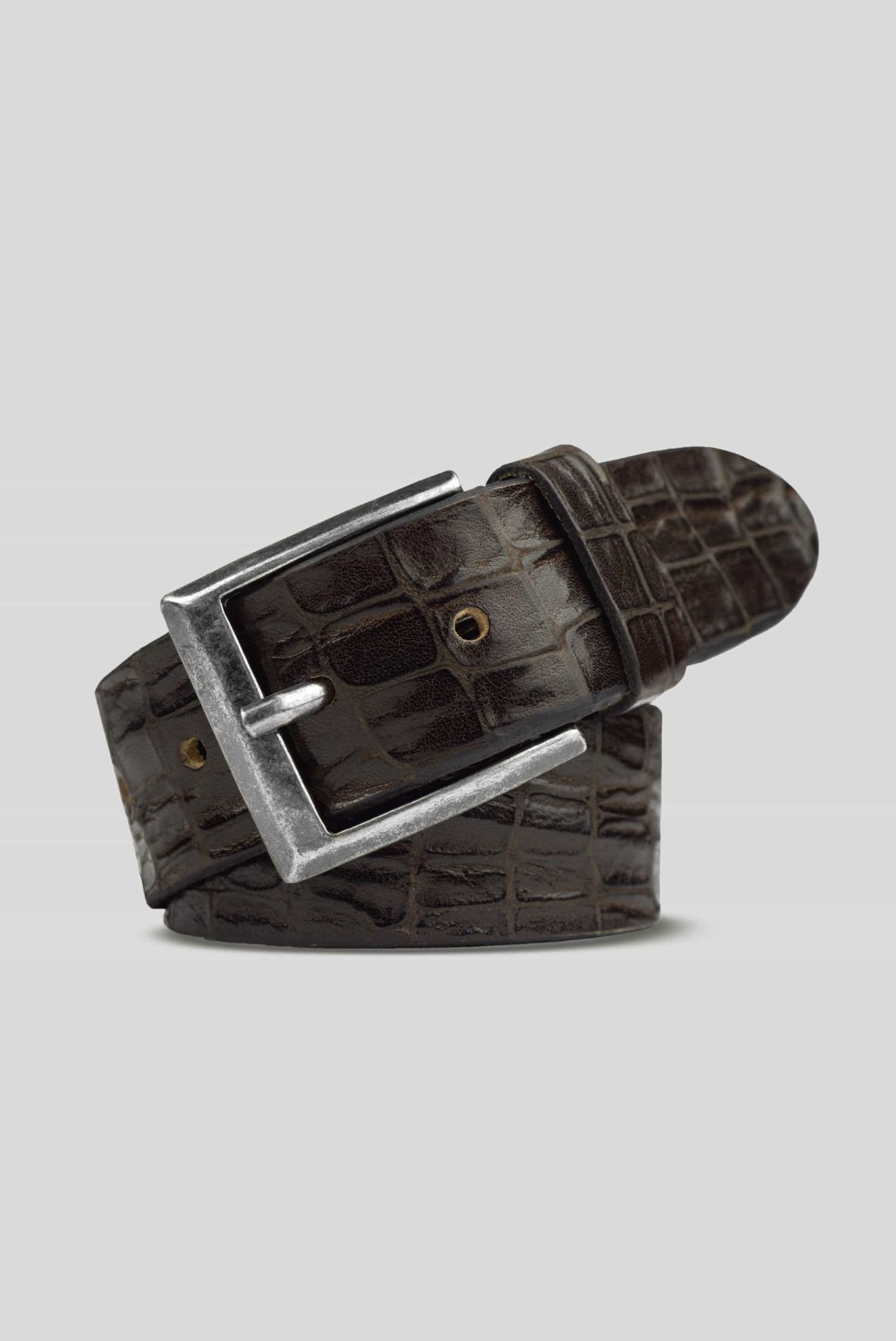 MEYER Ledergürtel "Gürtel", (1 St.), mit Kroko Optik günstig online kaufen