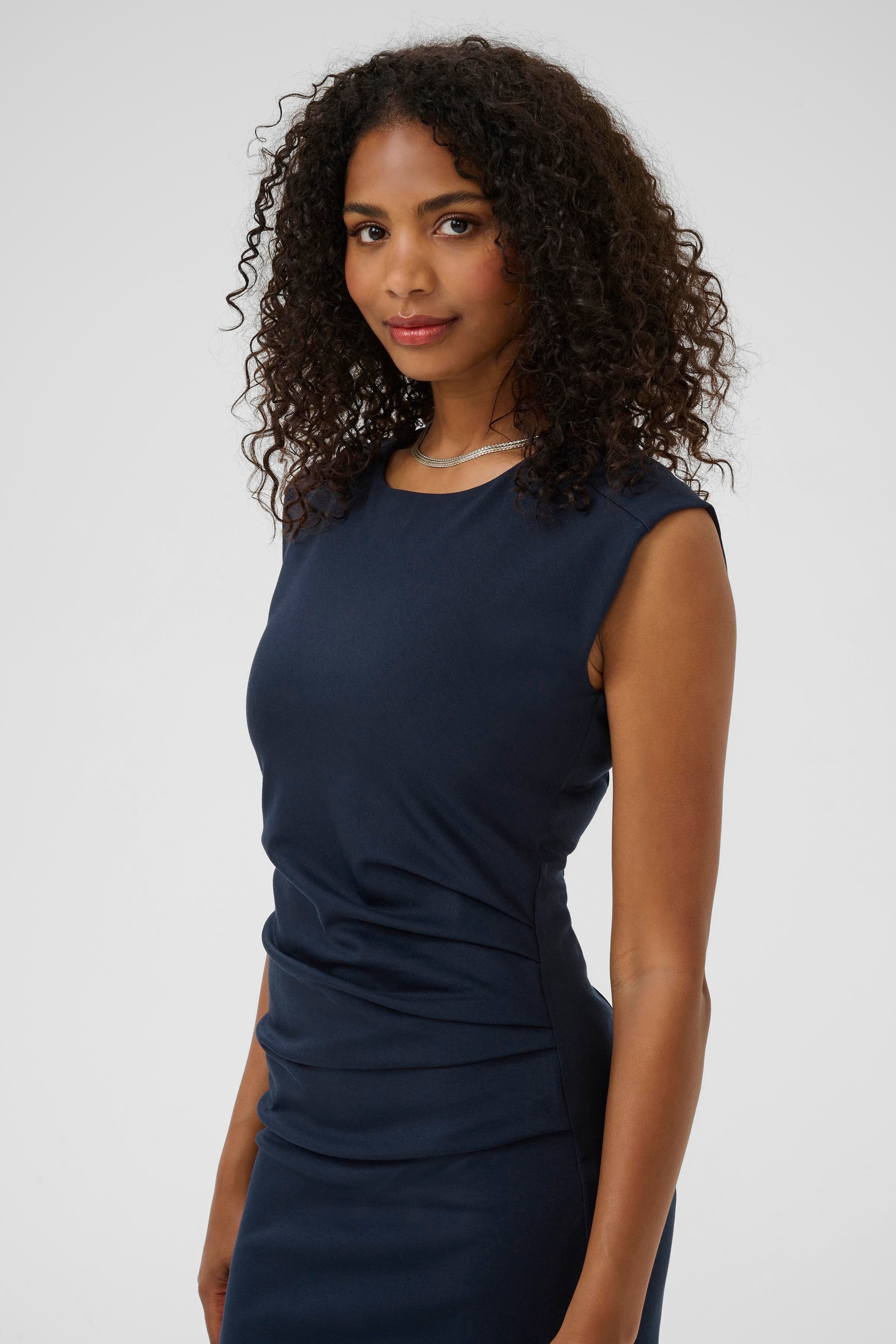 KAFFE Midikleid »Damen Kleid India«