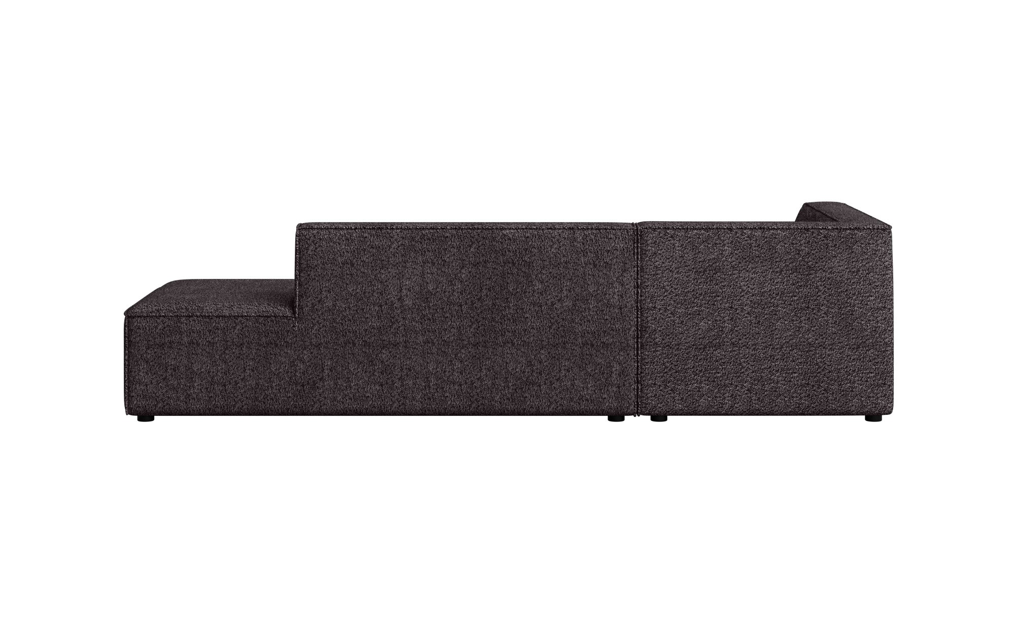 INOSIGN Ecksofa »Ecksofa Cavan mit Ottomane links oder rechts bestellbar«, L-Form mit Wellenunterfederung, Maße B/T/H: 270/180/72 cm