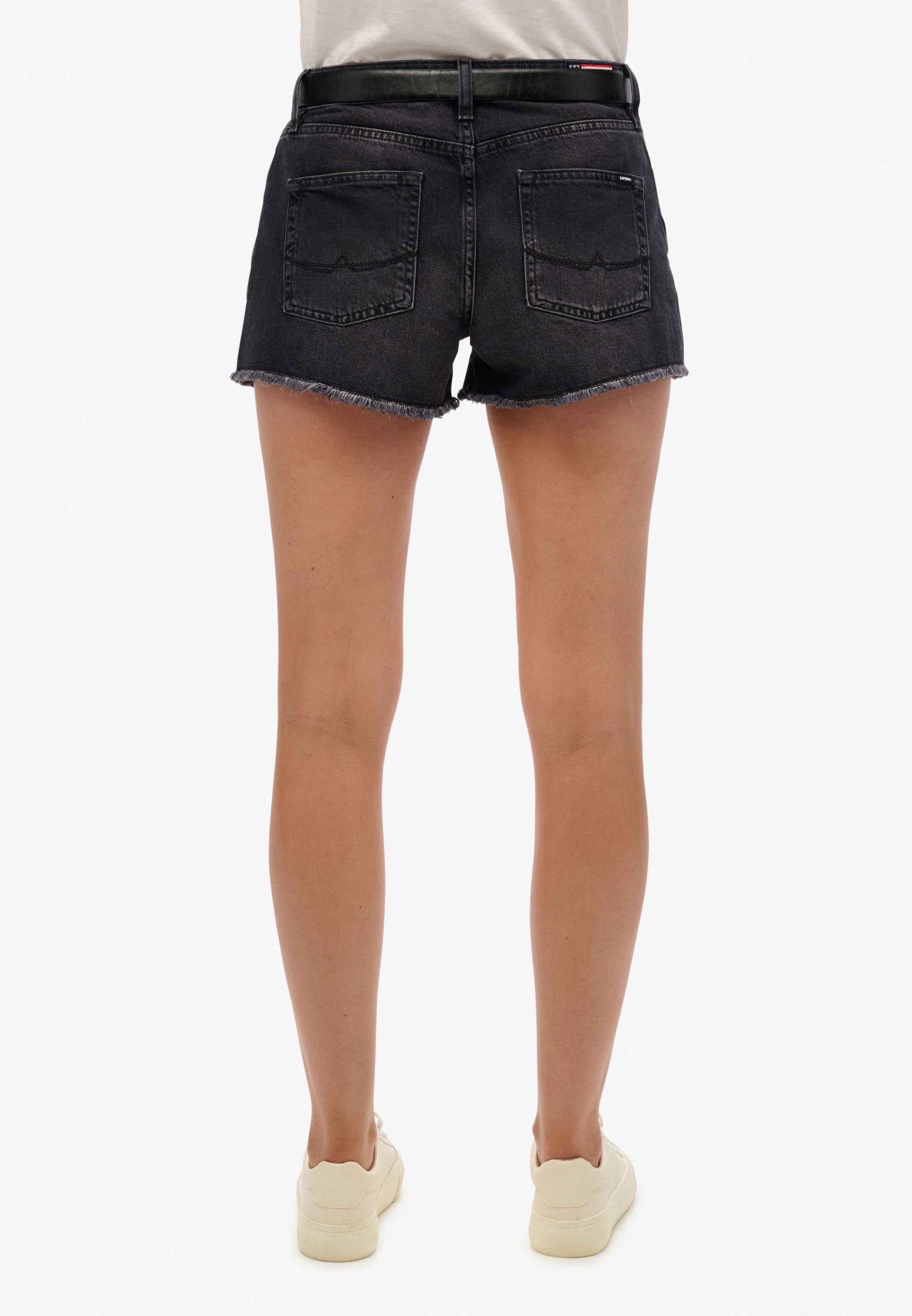 Superdry Jeanshotpants »MID RISE DENIM HOT SHORT«