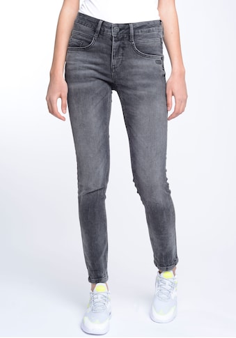 GANG Skinny-fit-Jeans »94MORA«, mit 3-Knopf-Verschluss und Passe vorne kaufen