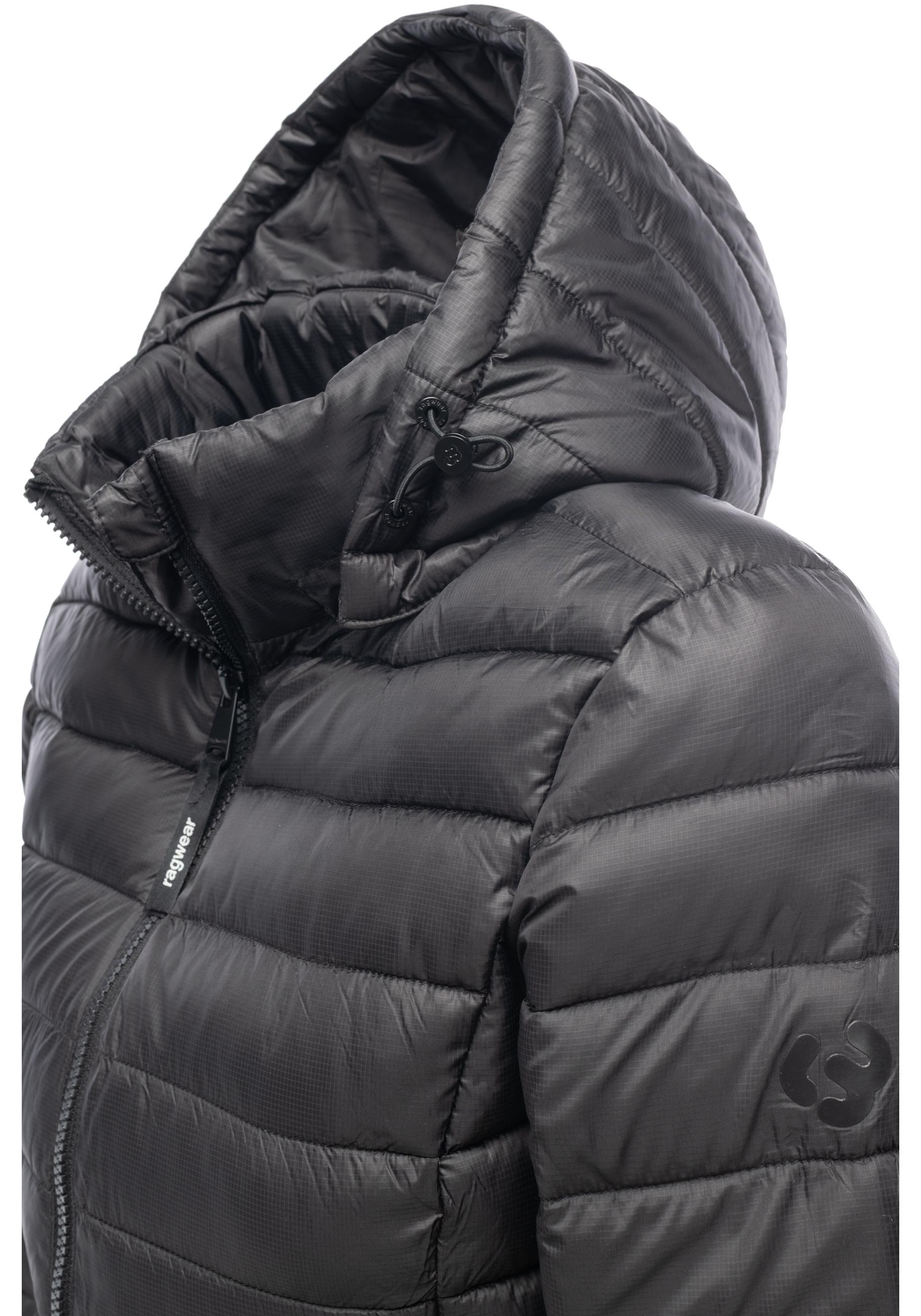 Ragwear Steppjacke »Bobie« mit Kapuze leichte, gesteppte Damen Jacke mit abnehmbare Kapuze