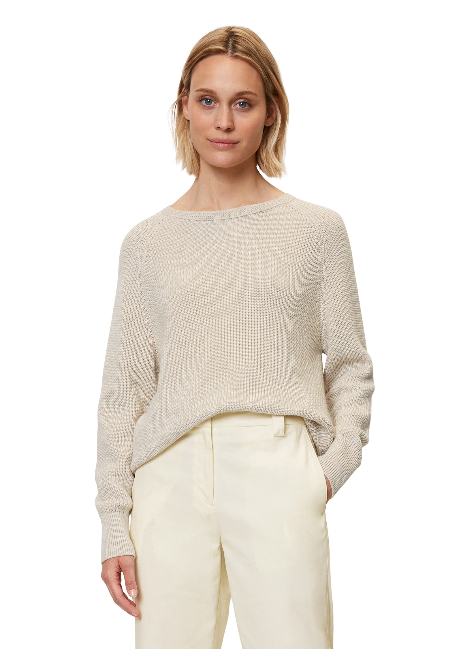 Marc OPolo Strickpullover "aus Heavy-Weight-Organic-Cotton"