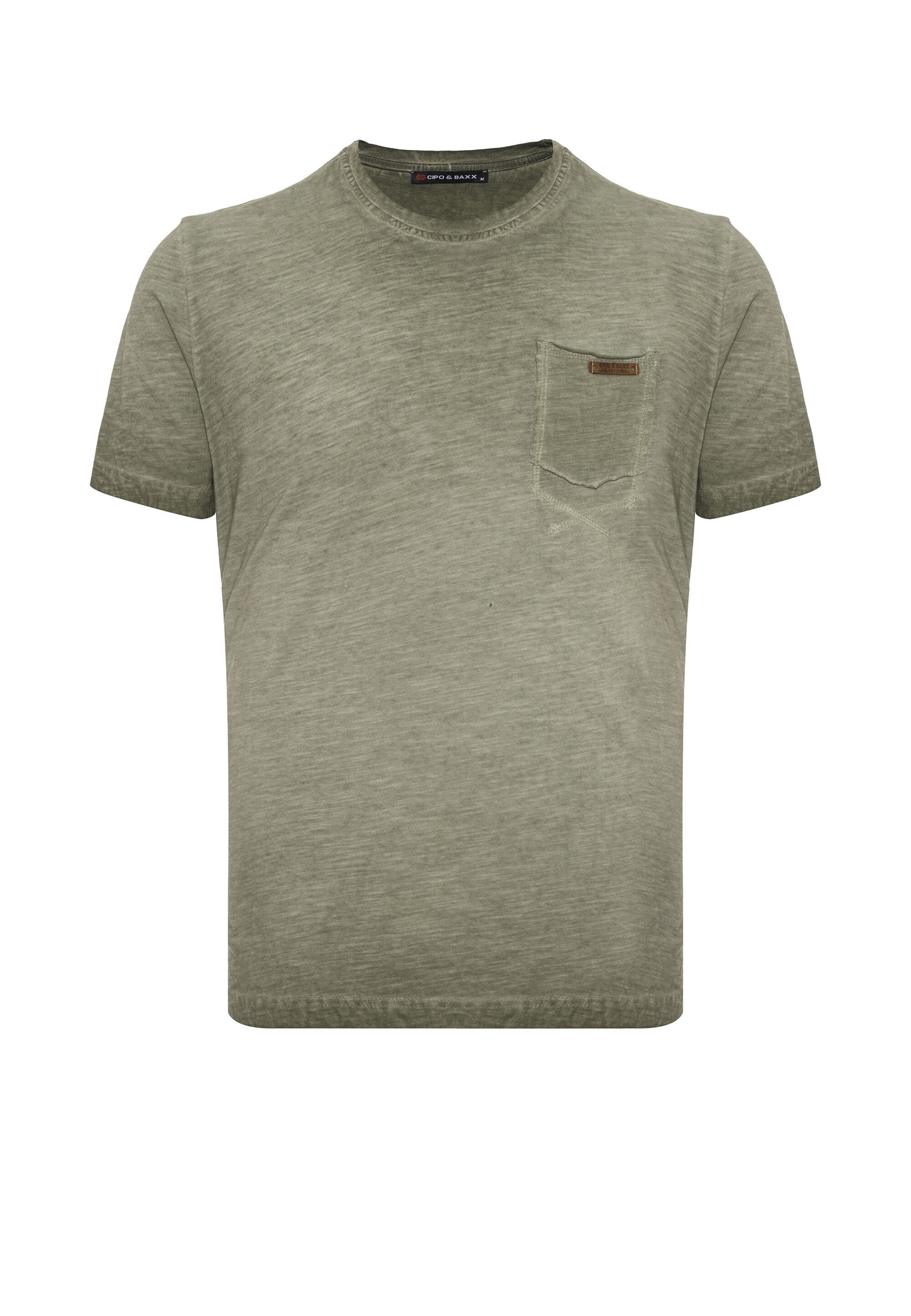 Cipo & Baxx T-Shirt »CT810« Auffälliger Front-Print
