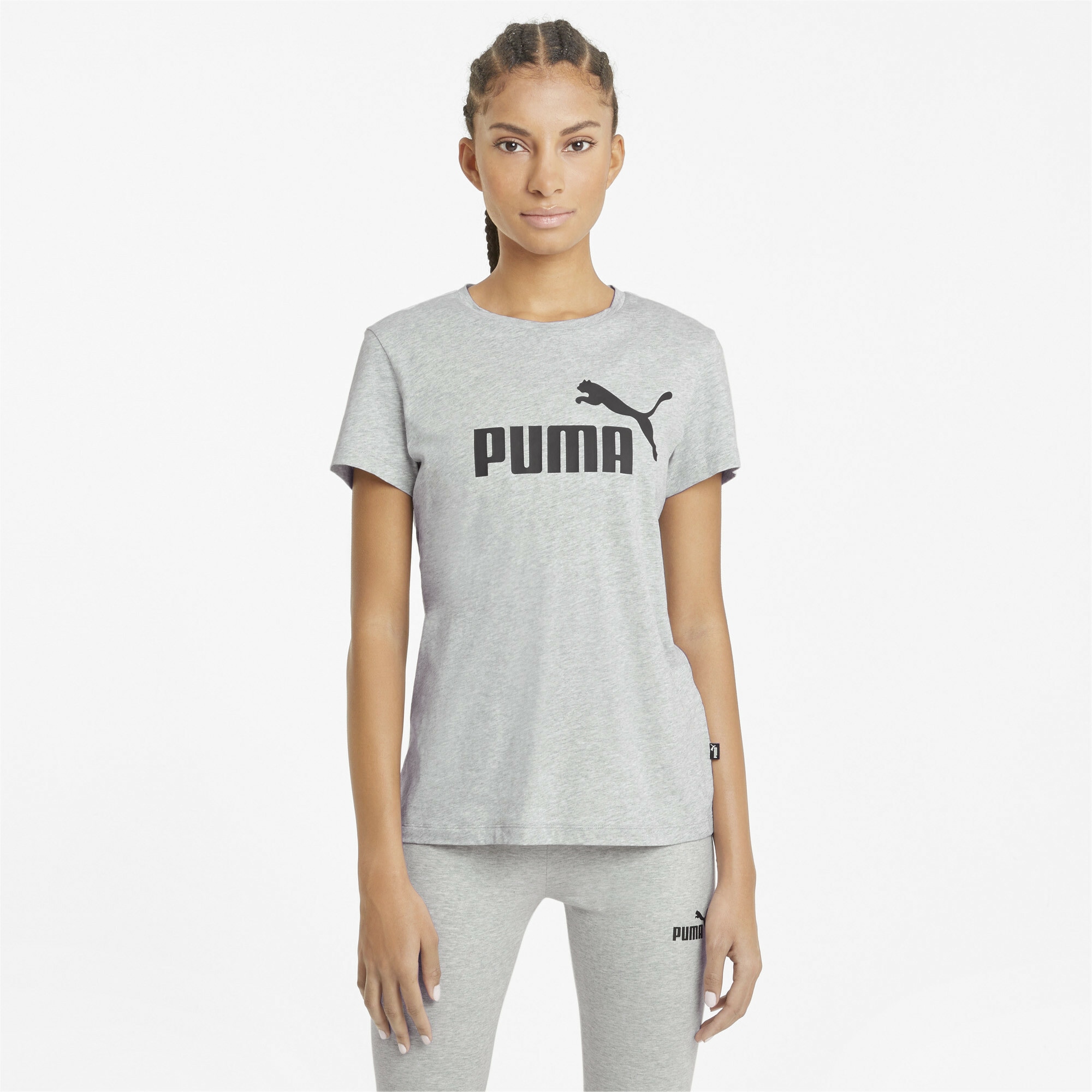 PUMA T-Shirt "Große Größen", Logo auf der Brust günstig online kaufen