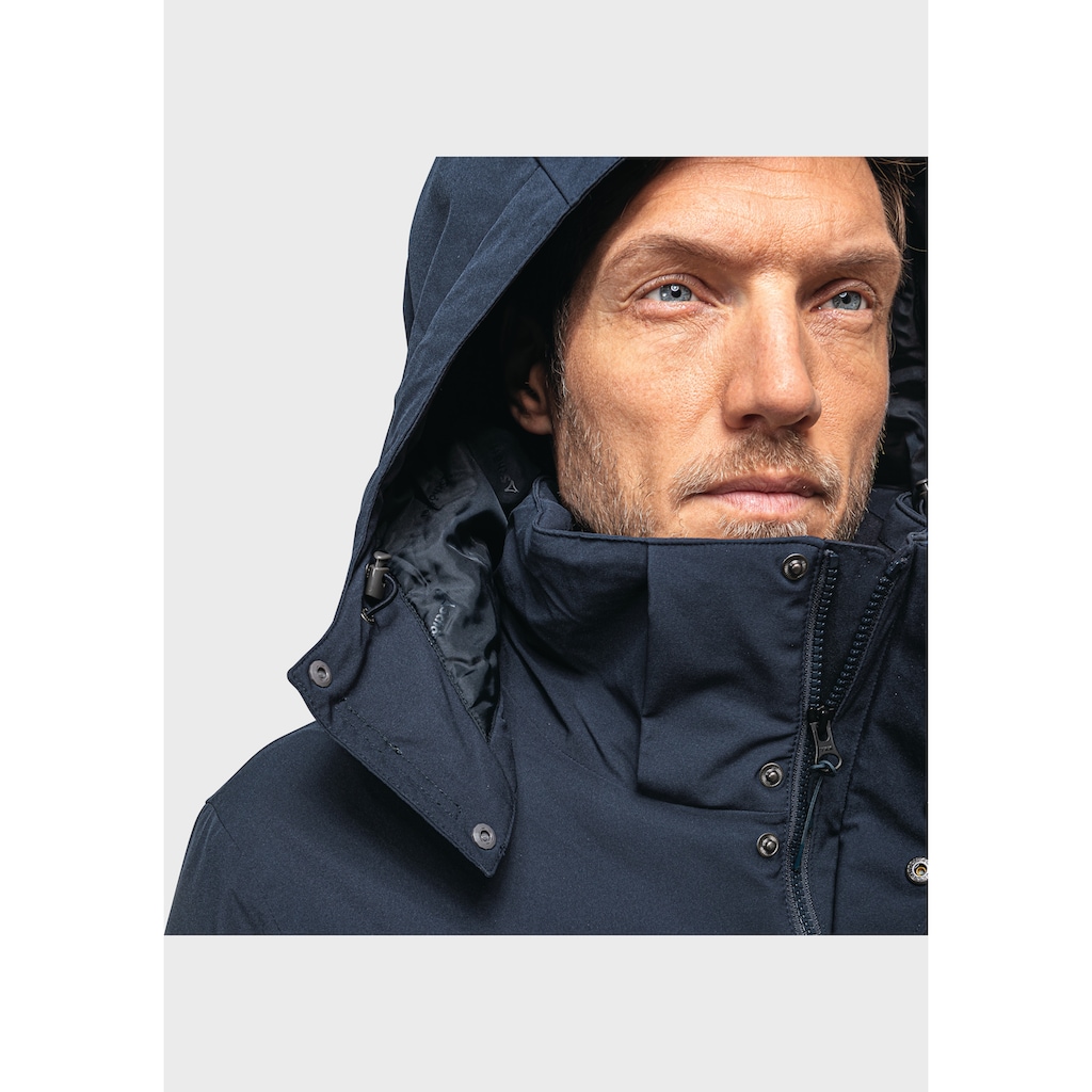 Schöffel Outdoorjacke »Ins. Jacket Bastianisee M«, mit Kapuze