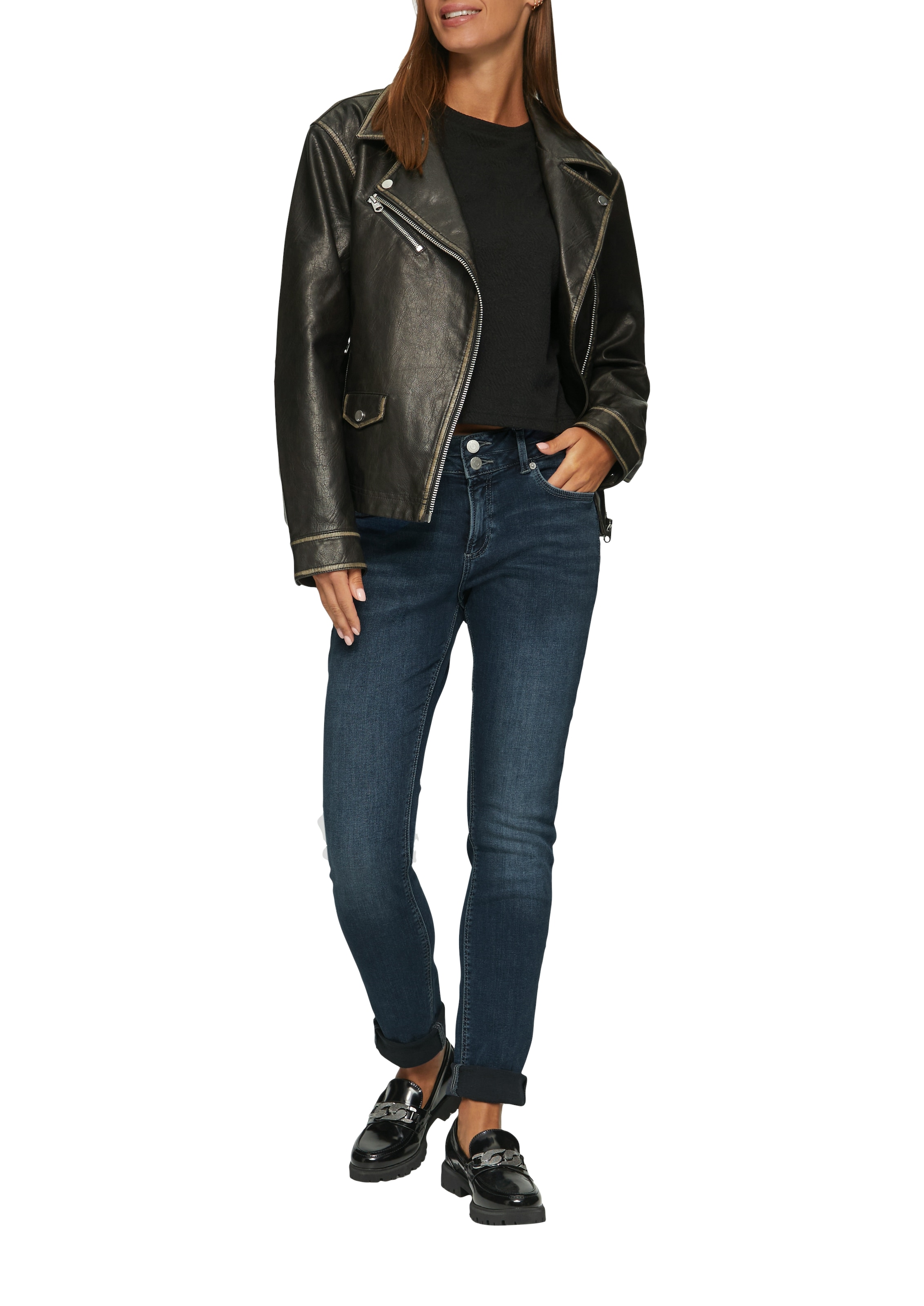 QS Slim-fit-Jeans »CATIE«, im Five-Pocket Style