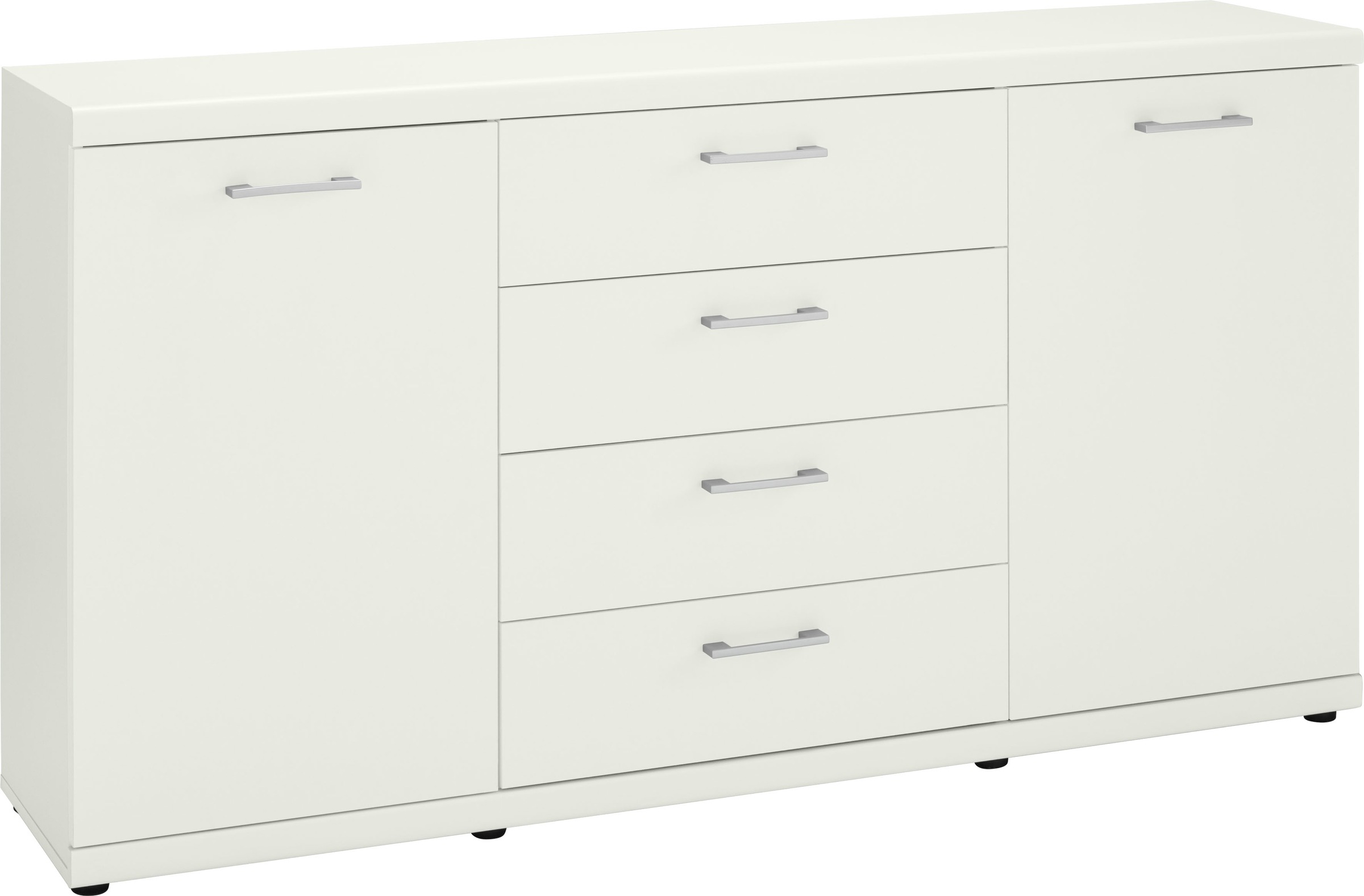 VOGL Möbelfabrik Sideboard "Sunny" mit 2 Türen und mittig 4 Schubkästen günstig online kaufen