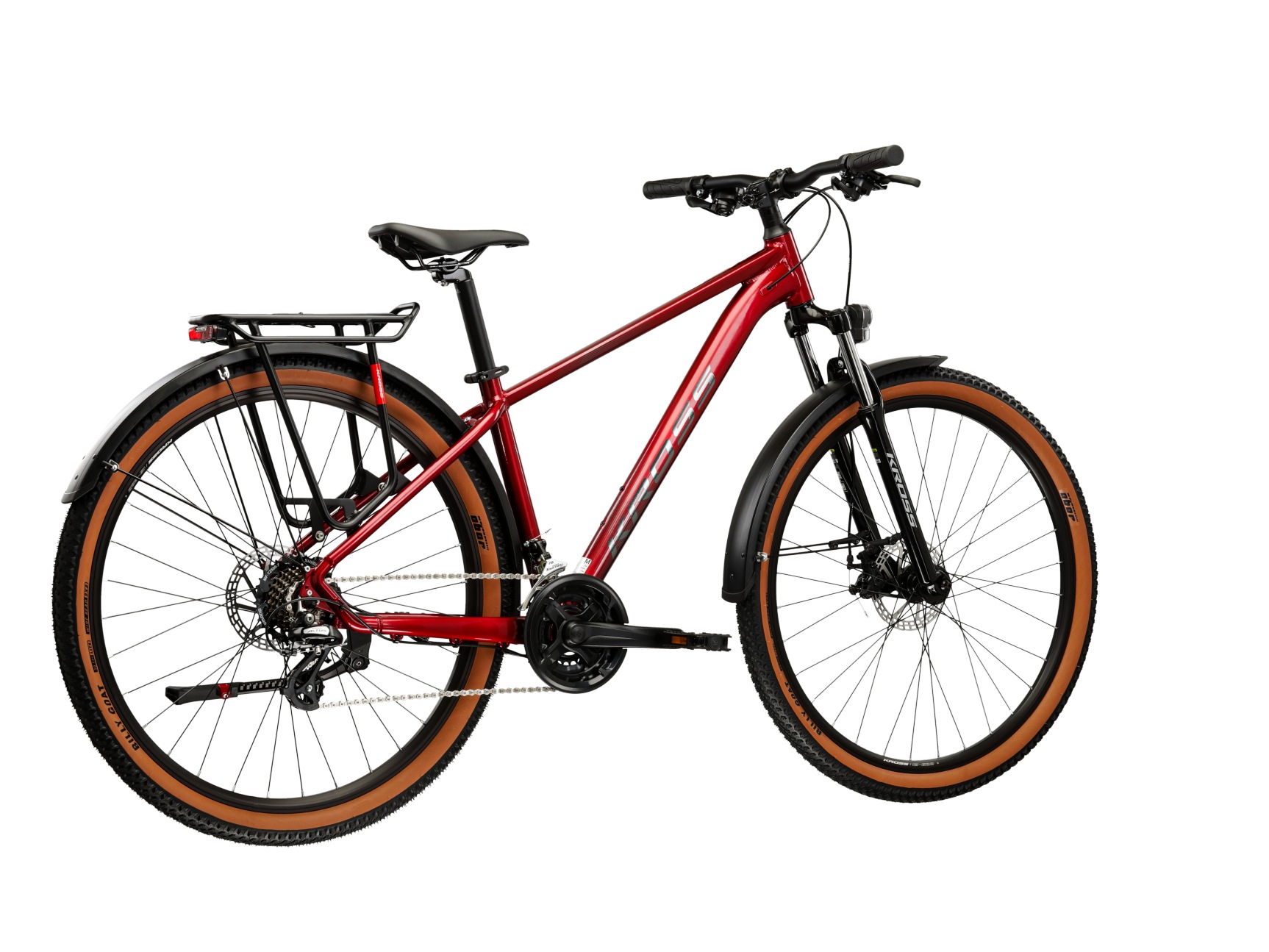 Kross Mountainbike »KROSS Mountainbike Hardtail 29" Hexagon X200 rot 21 Gänge« 21 Gang Shimano ALTUS M310 Schaltwerk Kettenschaltung Rahmen aus Aluminium Performance