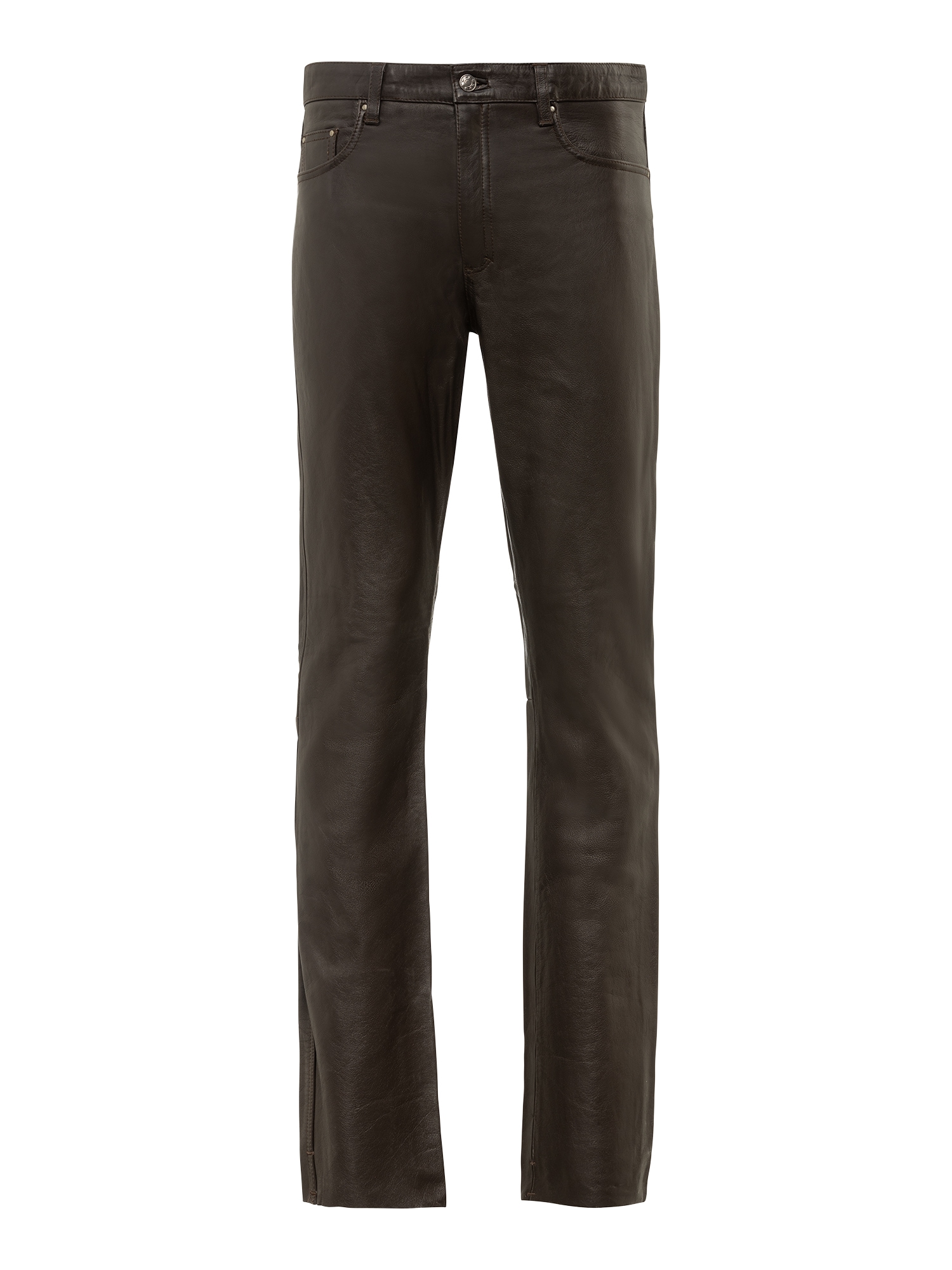 RICANO Lederhose "Lederhose No. 3 TR - Cow Waxy" Handgefertigt aus echtem Leder