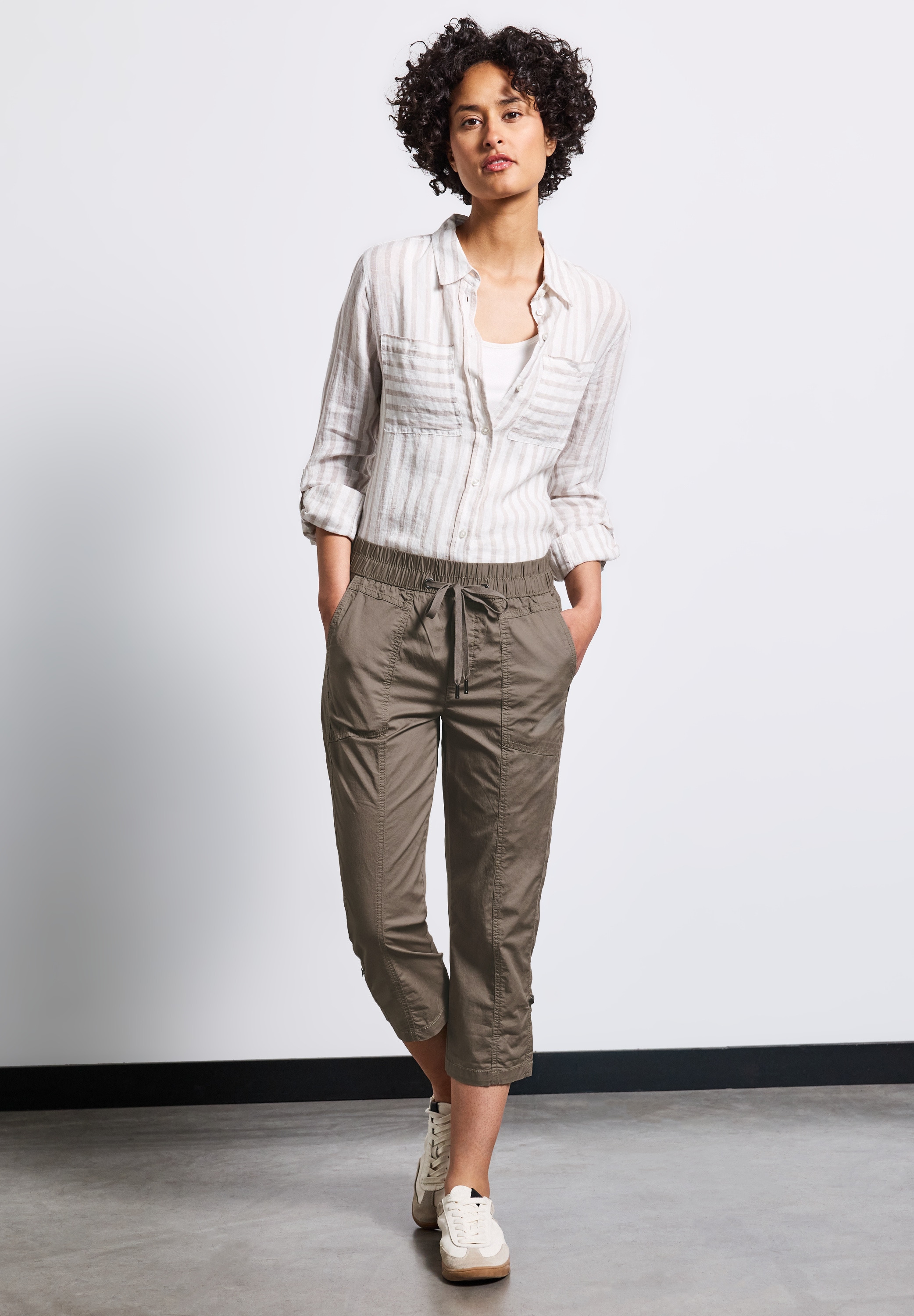 STREET ONE 3/4-Hose, Middle Waist
