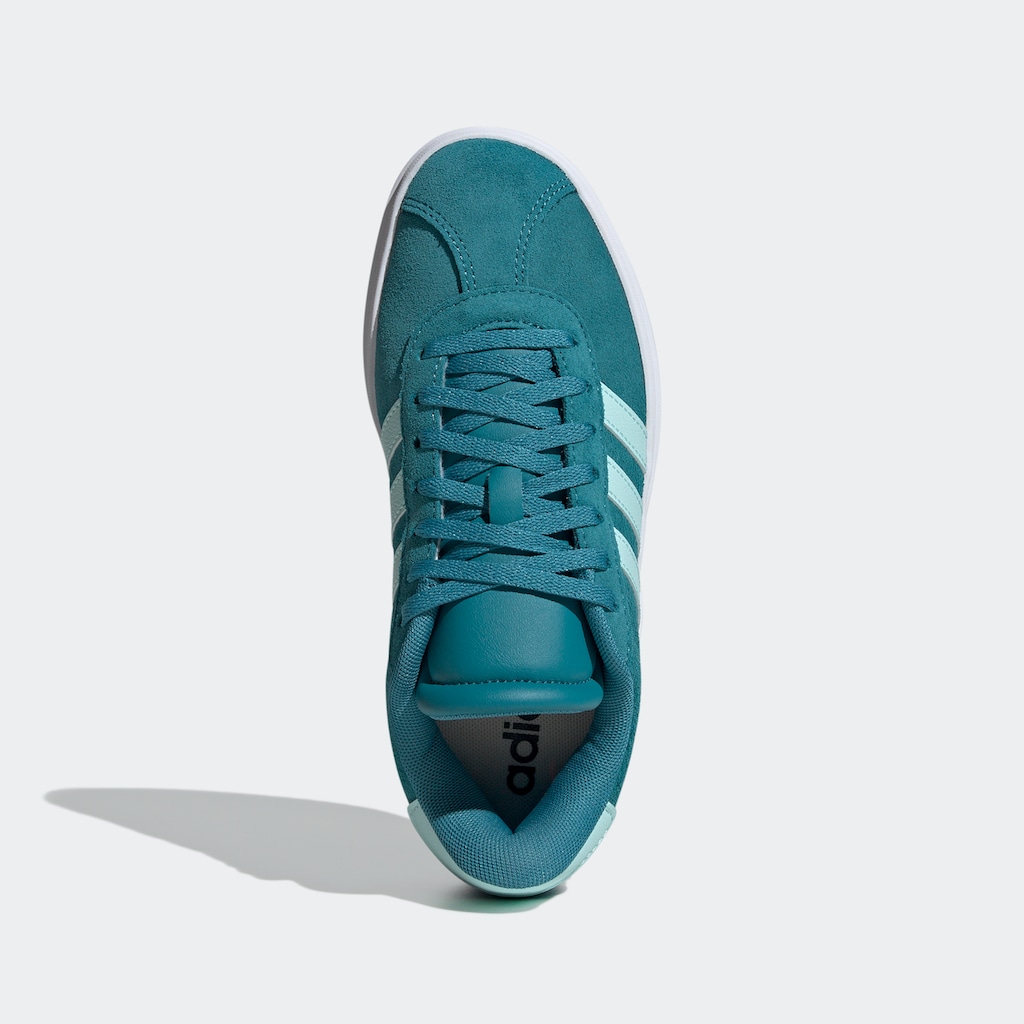 adidas Sportswear Sneaker »VL COURT BOLD LIFESTYLE KIDS«, Design auf den Spuren des adidas Gazelle Bold