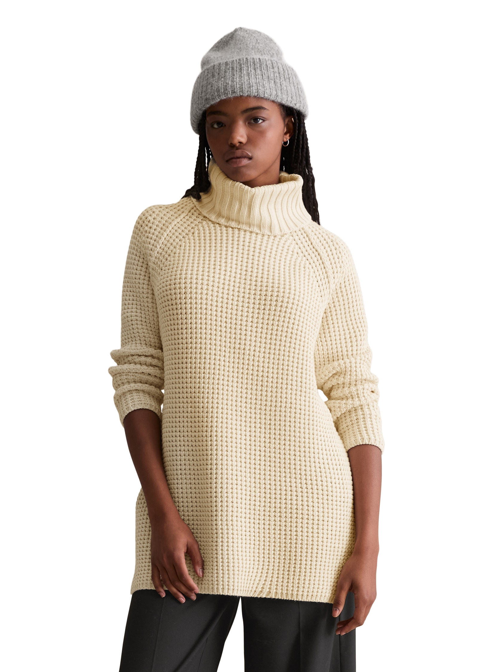 Marc OPolo DENIM Rollkragenpullover relaxedfit, aus Organic Cotton-Mix, mit günstig online kaufen